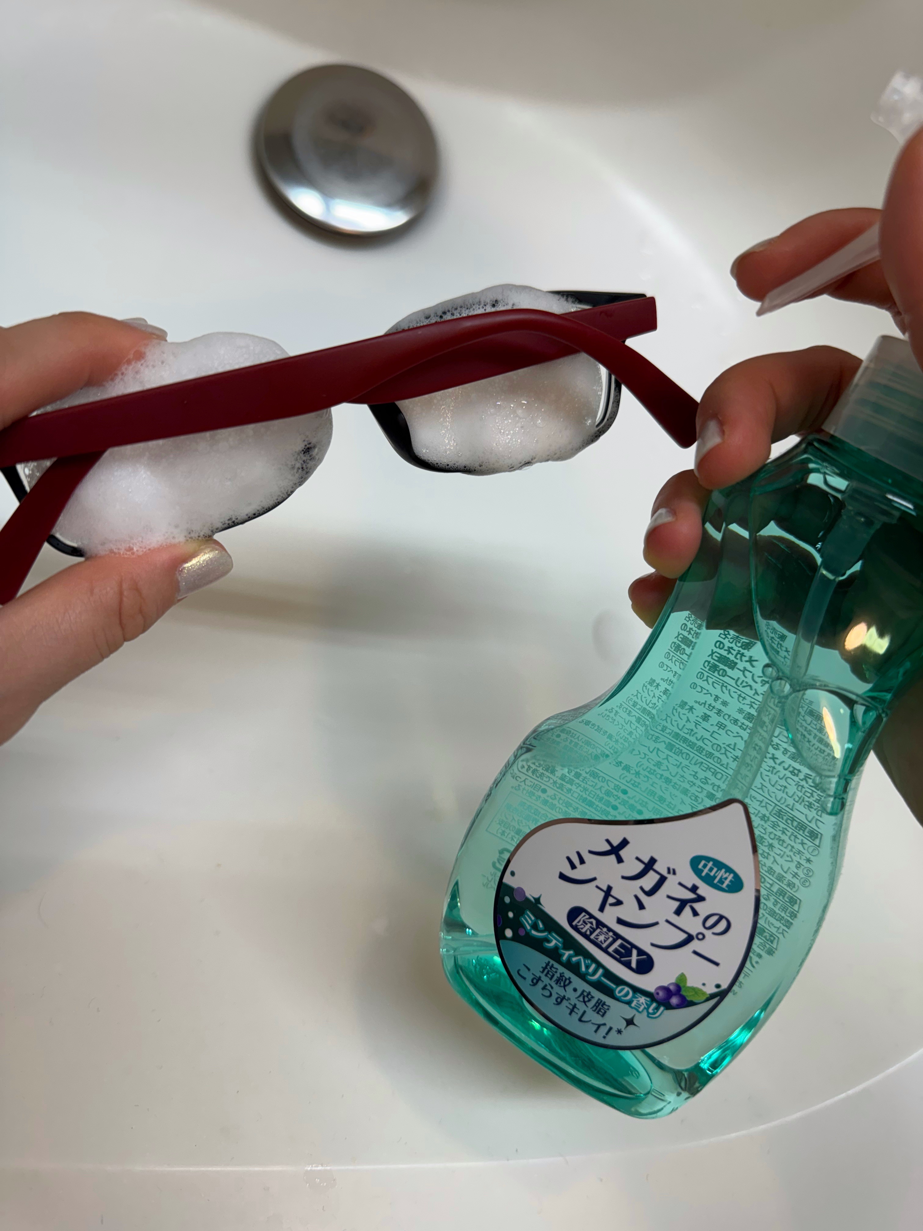 メガネのシャンプー 除菌EX/ソフト９９コーポレーション/その他を使ったクチコミ（2枚目）