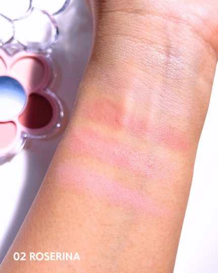 フローラアイパレット/AMUSE/アイシャドウを使ったクチコミ(7枚目)