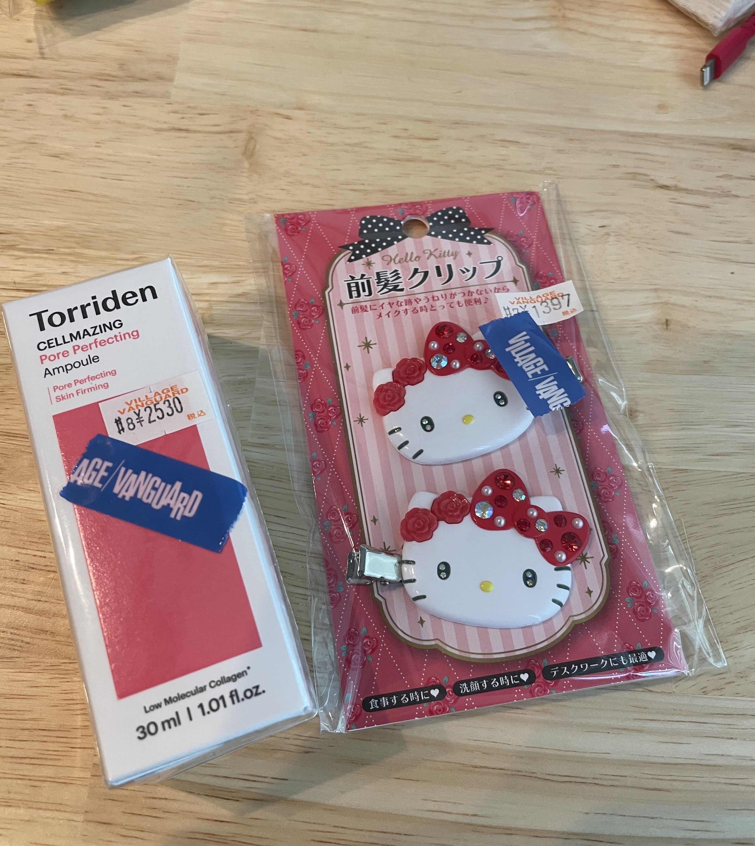 前髪クリップ/サンリオ/ヘアアクセサリーを使ったクチコミ（1枚目）