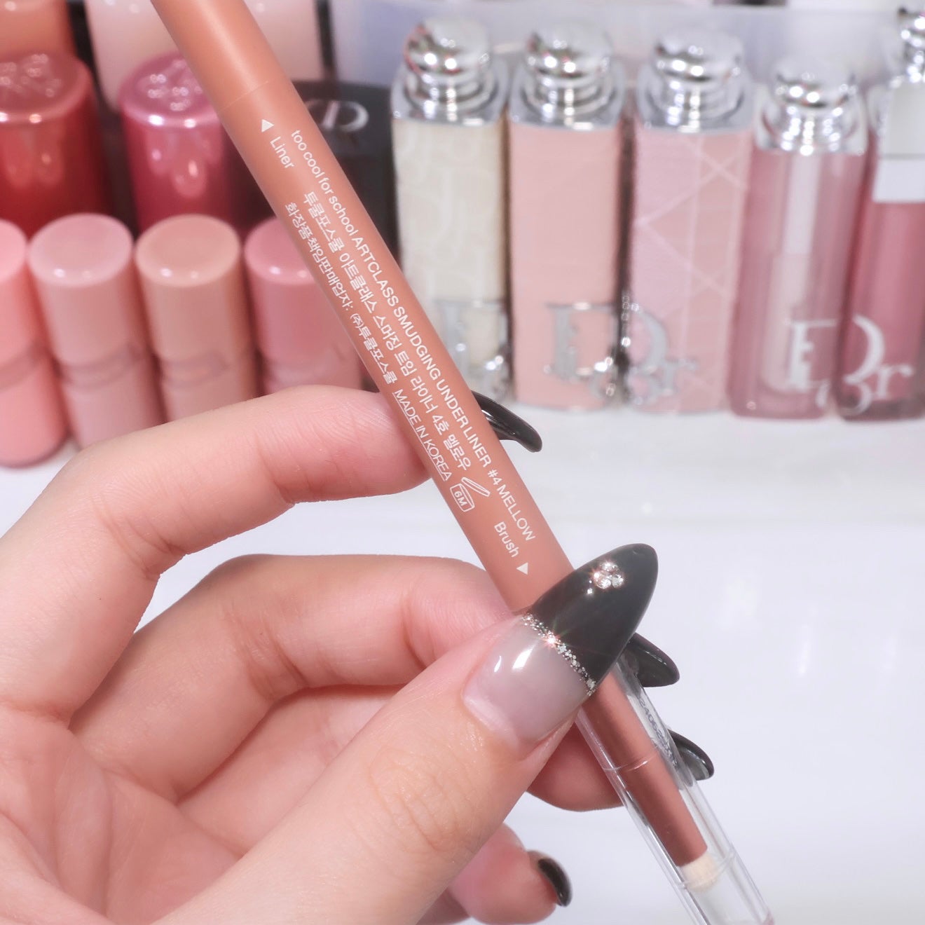 アートクラス スマージングアンダーライナー/too cool for school/ペンシルアイライナーを使ったクチコミ(1枚目)