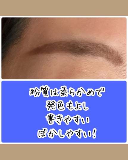 フィットスタイラーアイブロウ/キャンメイク/パウダーアイブロウを使ったクチコミ(5枚目)