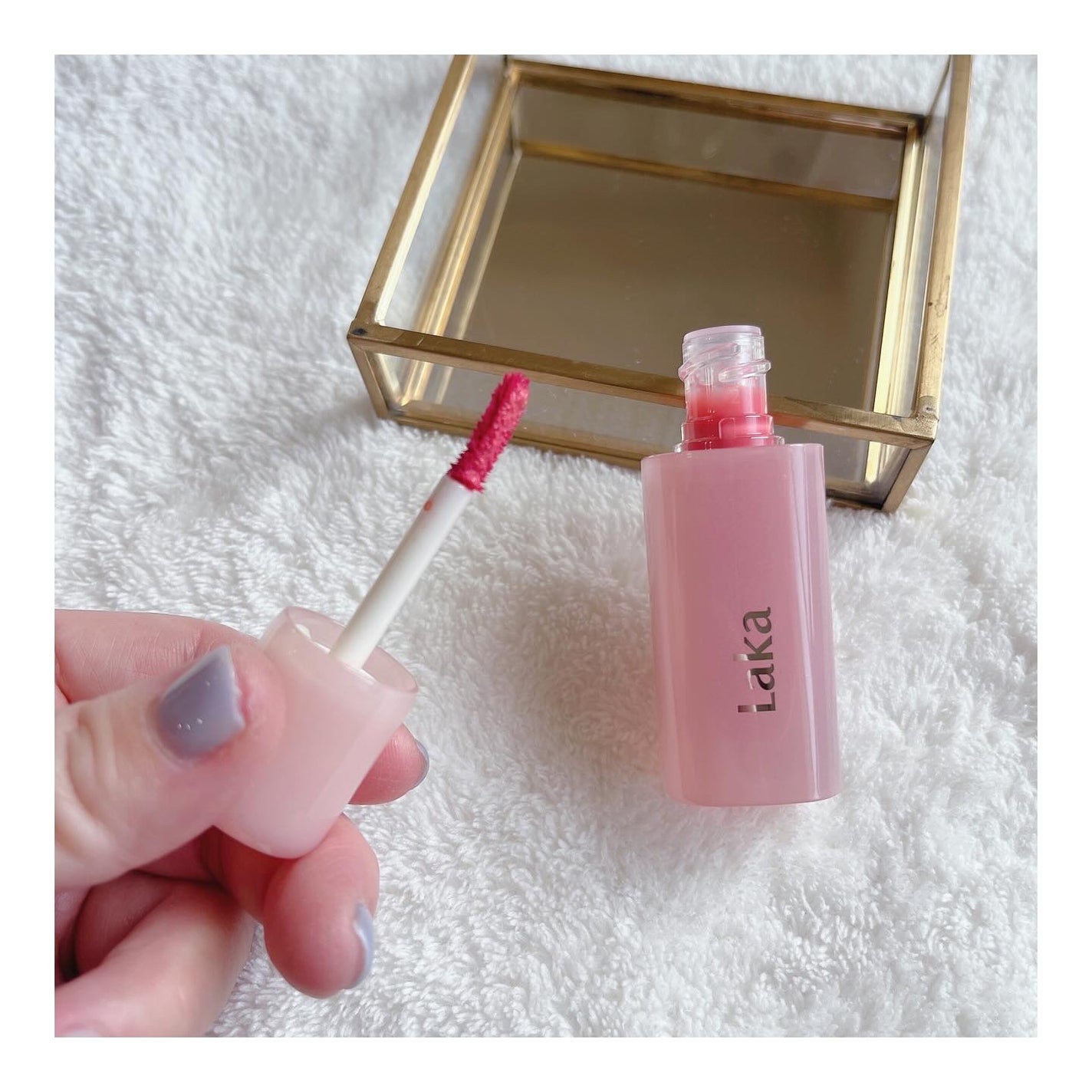 ポッピングバルーンティント/Laka/リップティントを使ったクチコミ(3枚目)