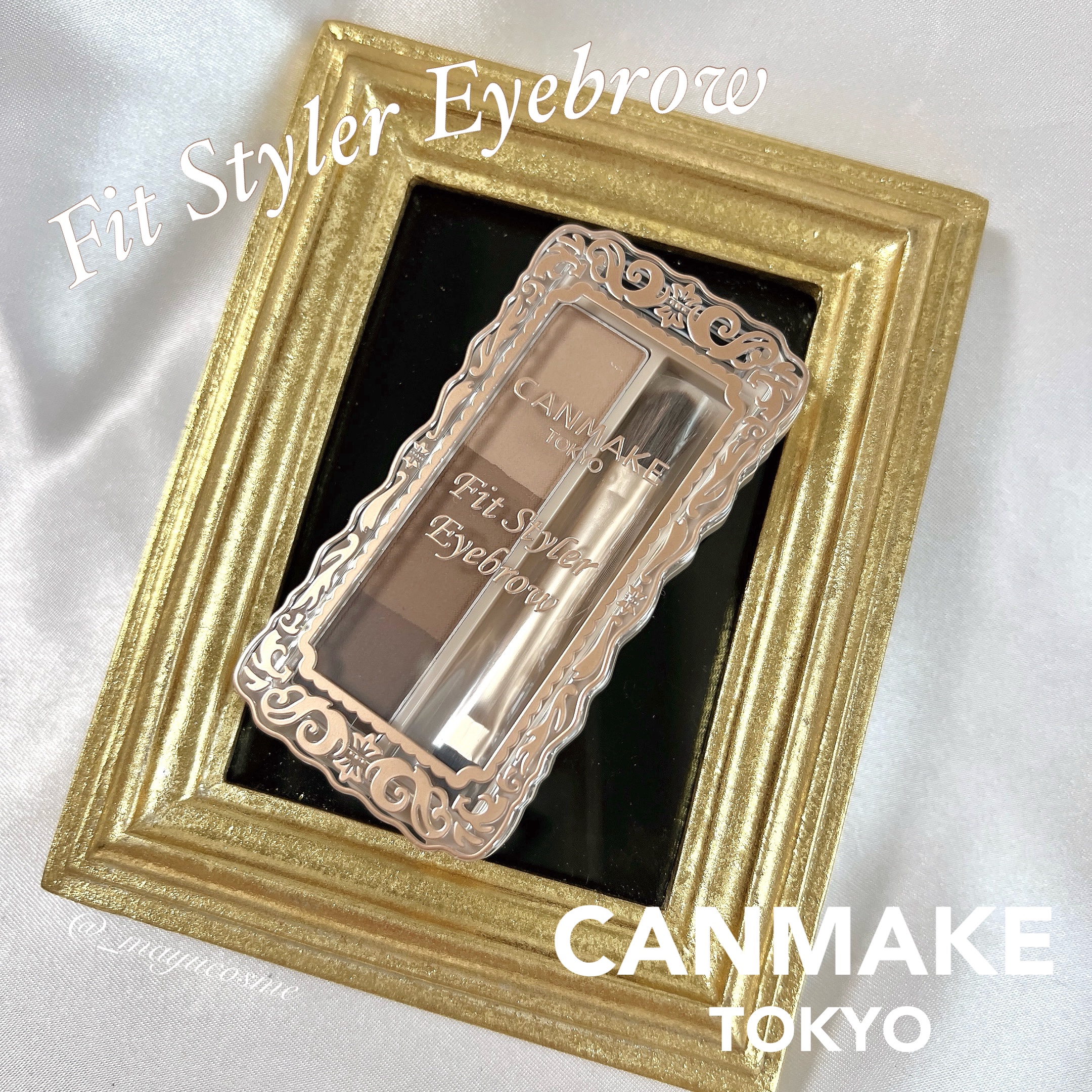 フィットスタイラーアイブロウ/キャンメイク/パウダーアイブロウを使ったクチコミ（1枚目）