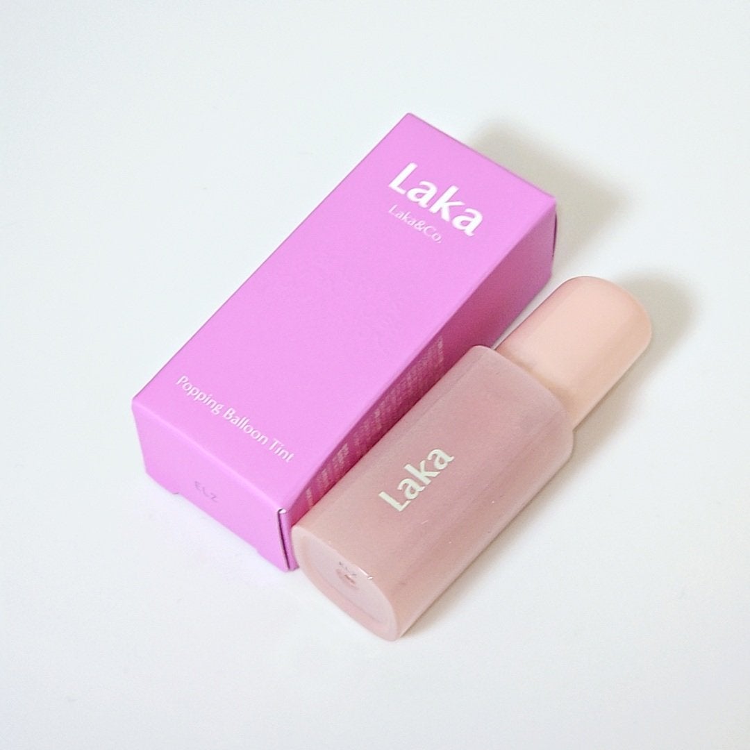 ポッピングバルーンティント/Laka/リップティントを使ったクチコミ(6枚目)