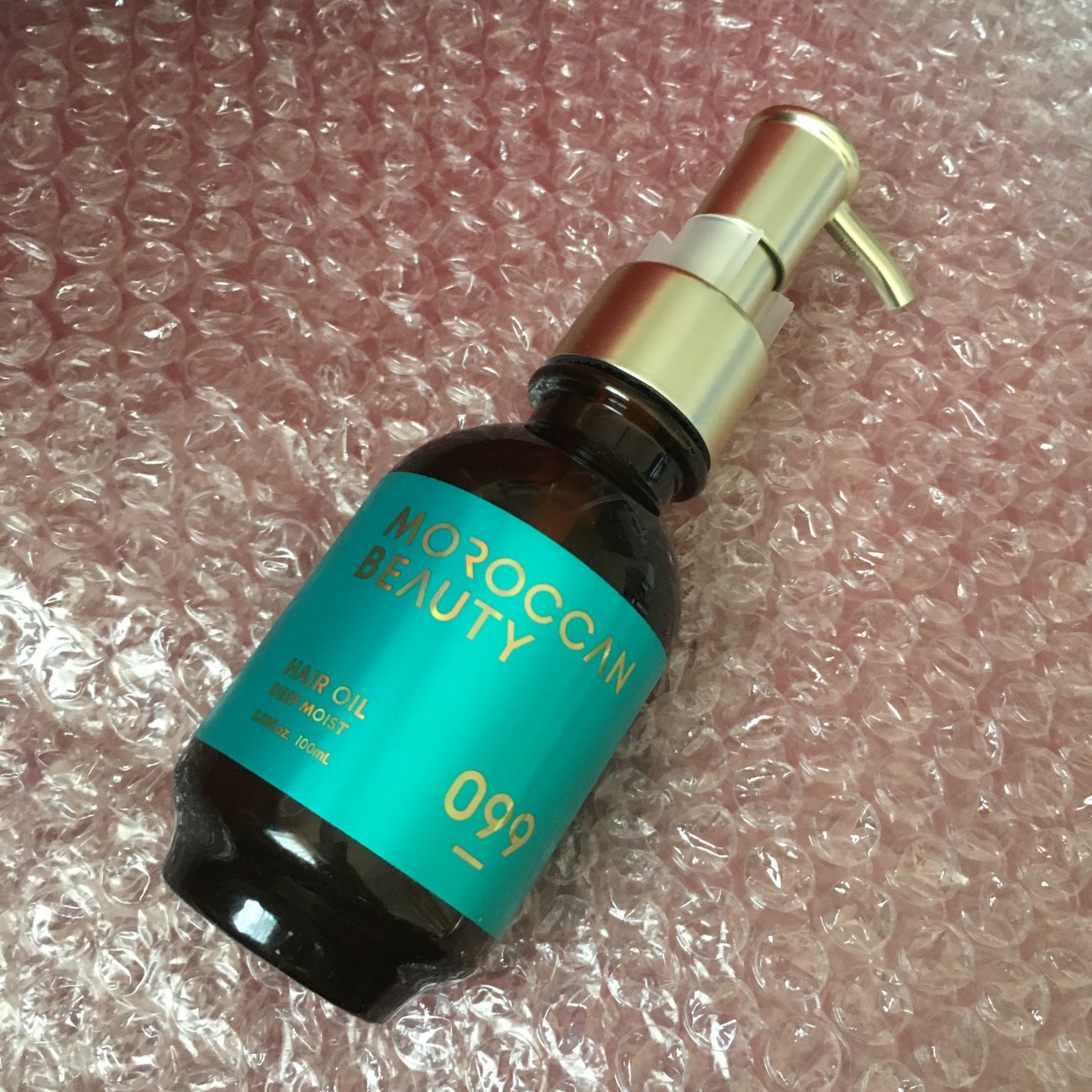 ディープモイスト ヘアオイル/モロッカンビューティ/ヘアオイルを使ったクチコミ(1枚目)