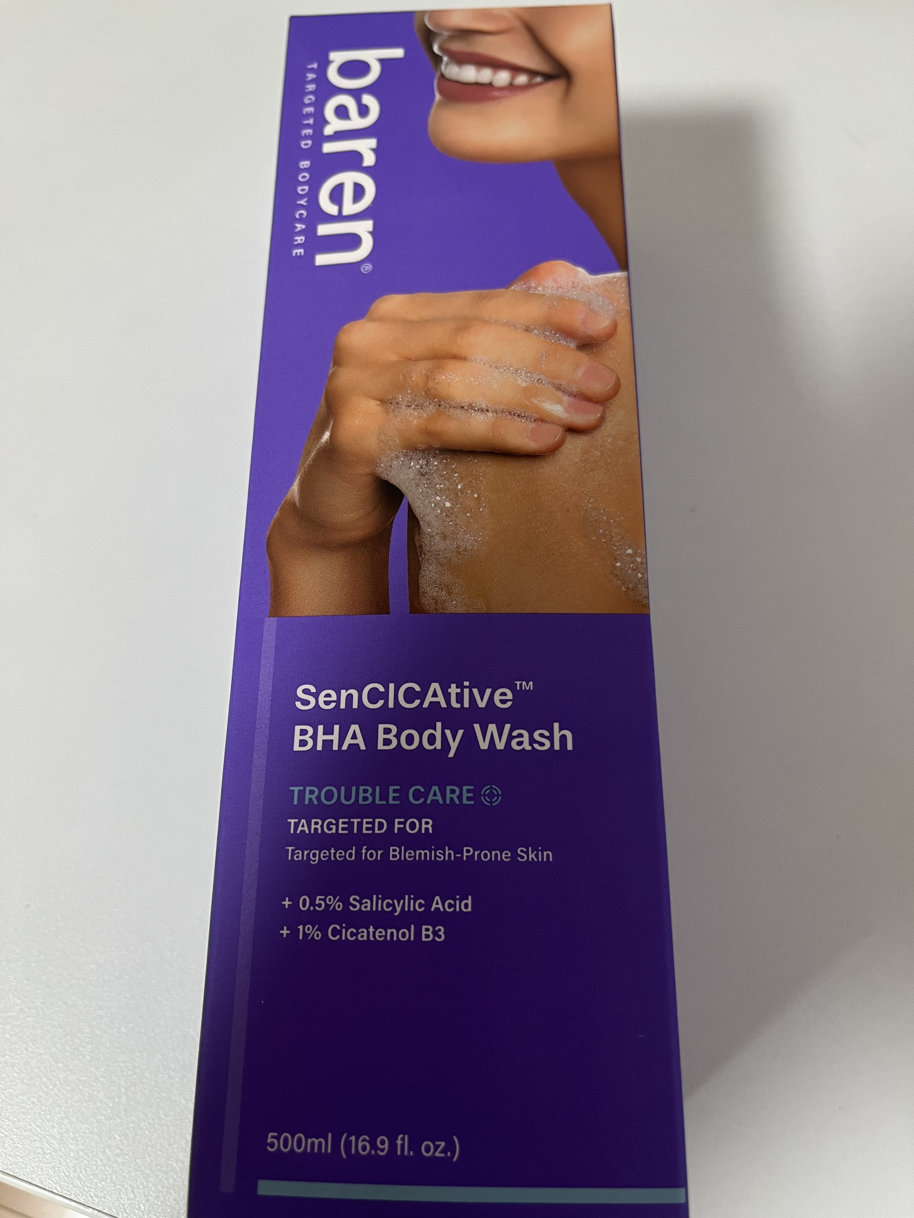 SenCICAtive BHA ボディウォッシュ/BAREN/ボディソープを使ったクチコミ（1枚目）