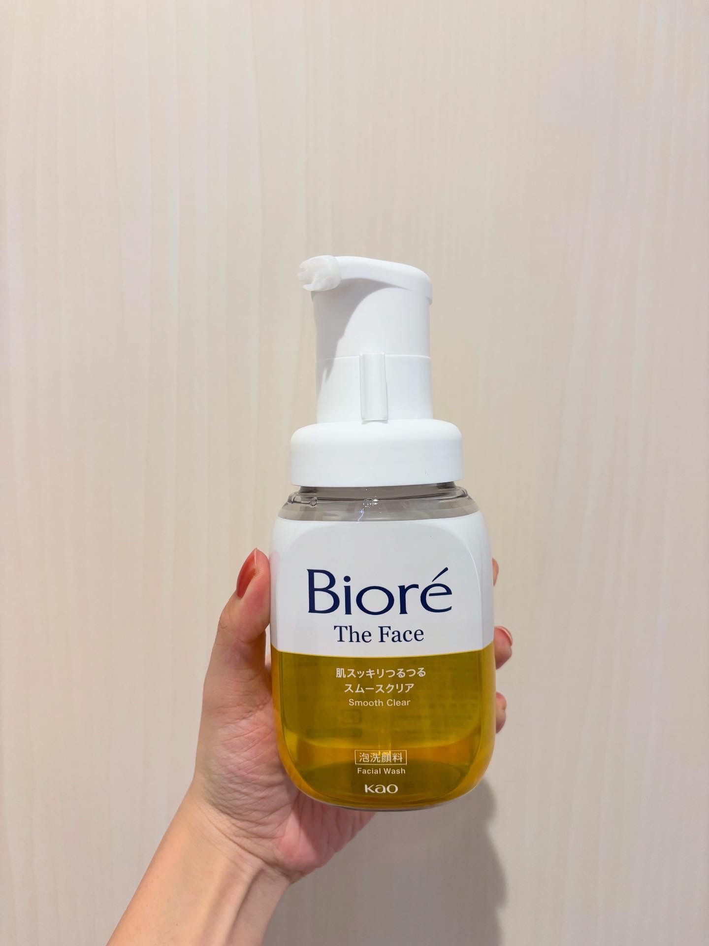 ビオレ ザフェイス 泡洗顔料 スムースクリア/ビオレ/泡洗顔を使ったクチコミ（1枚目）