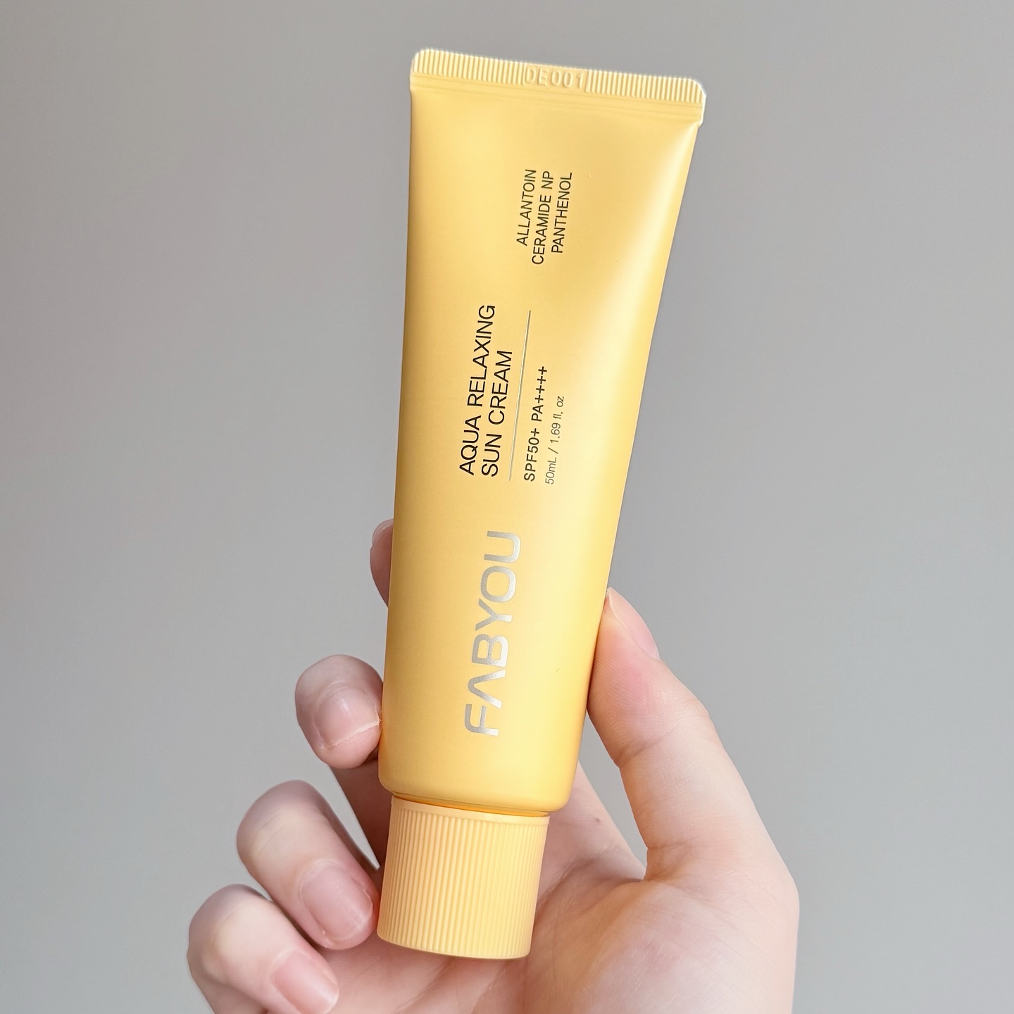 アクアリラクシングサンクリーム/FABYOU/日焼け止めクリームを使ったクチコミ（2枚目）