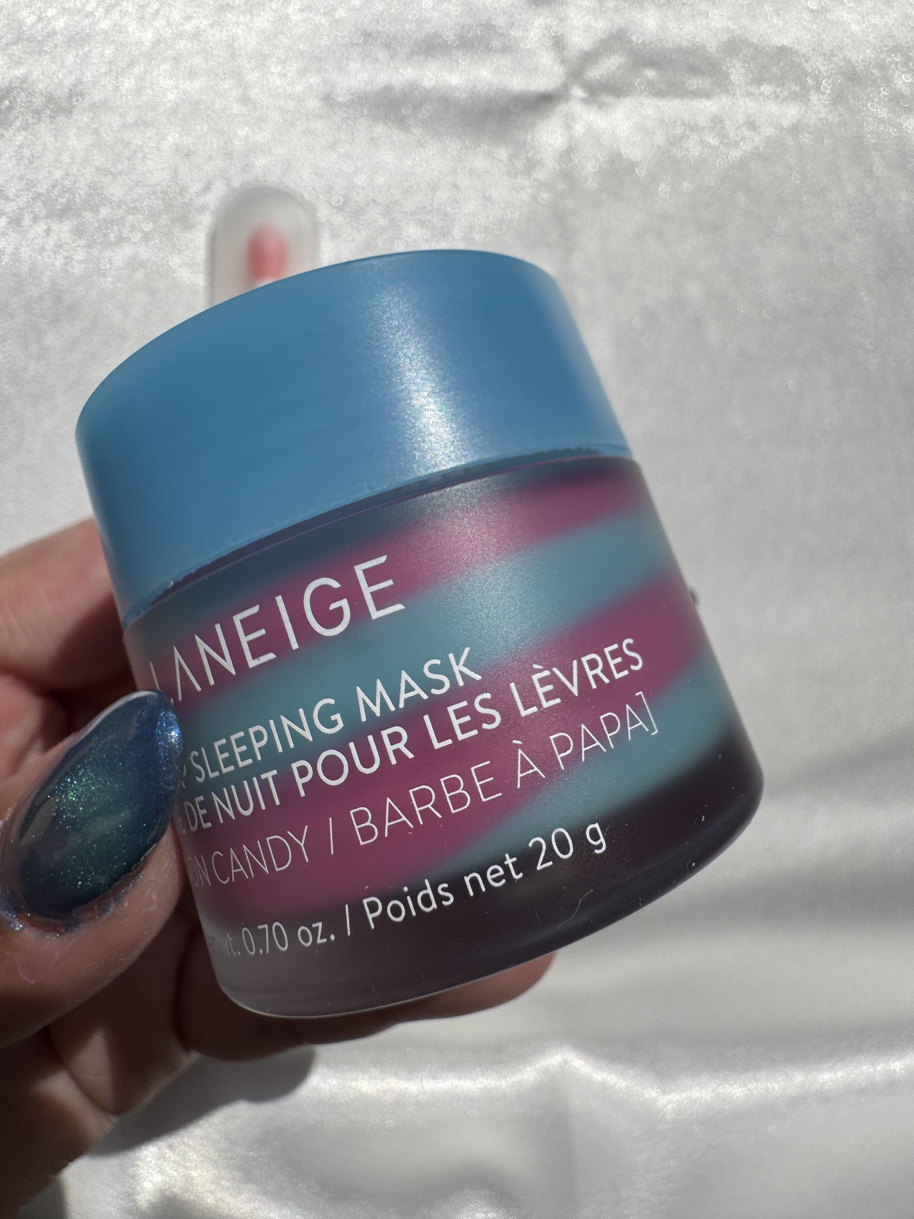 リップスリーピングマスク コットンキャンディ/LANEIGE/リップマスクを使ったクチコミ（2枚目）