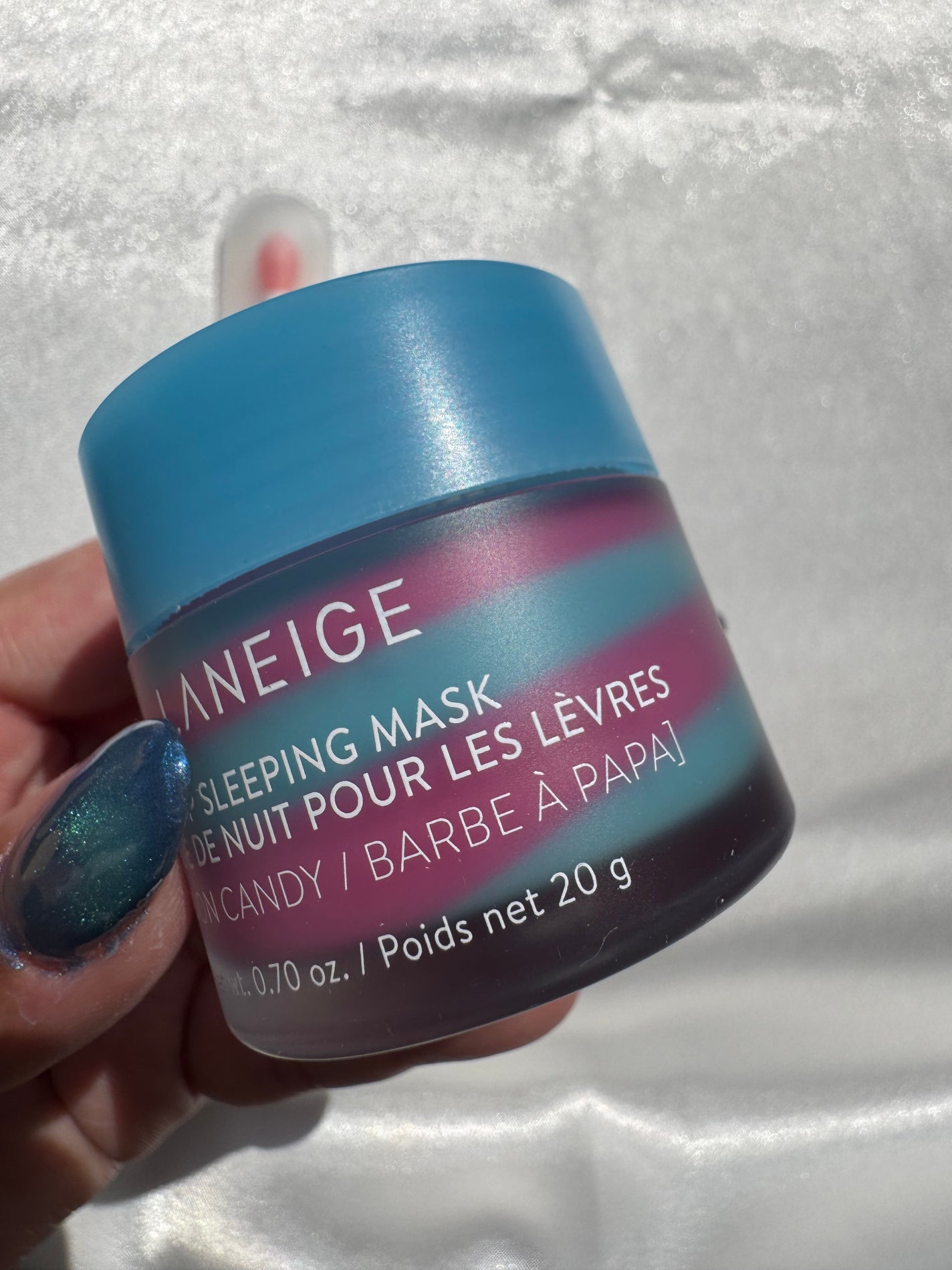 リップスリーピングマスク コットンキャンディ/LANEIGE/リップマスクを使ったクチコミ(2枚目)