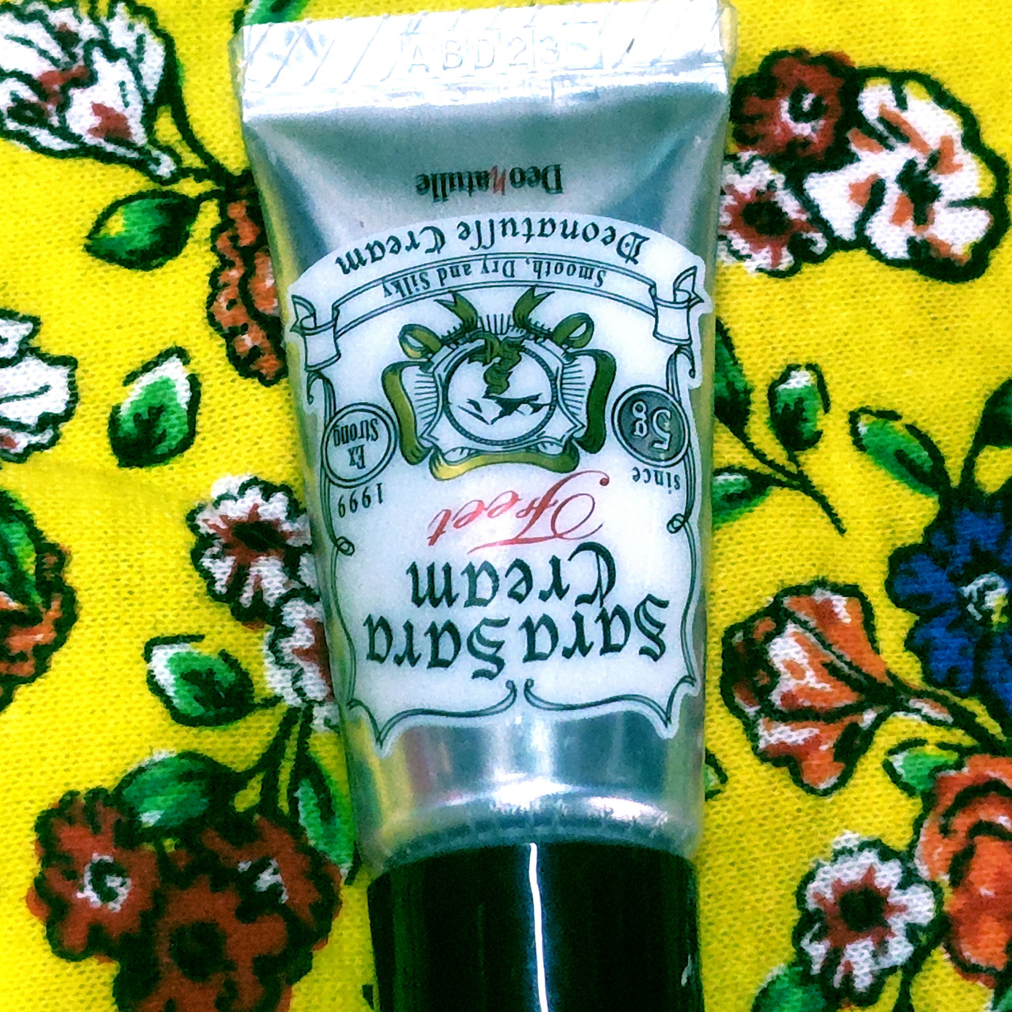 薬用足指さらさらクリーム/デオナチュレ/デオドラント・制汗剤を使ったクチコミ（1枚目）