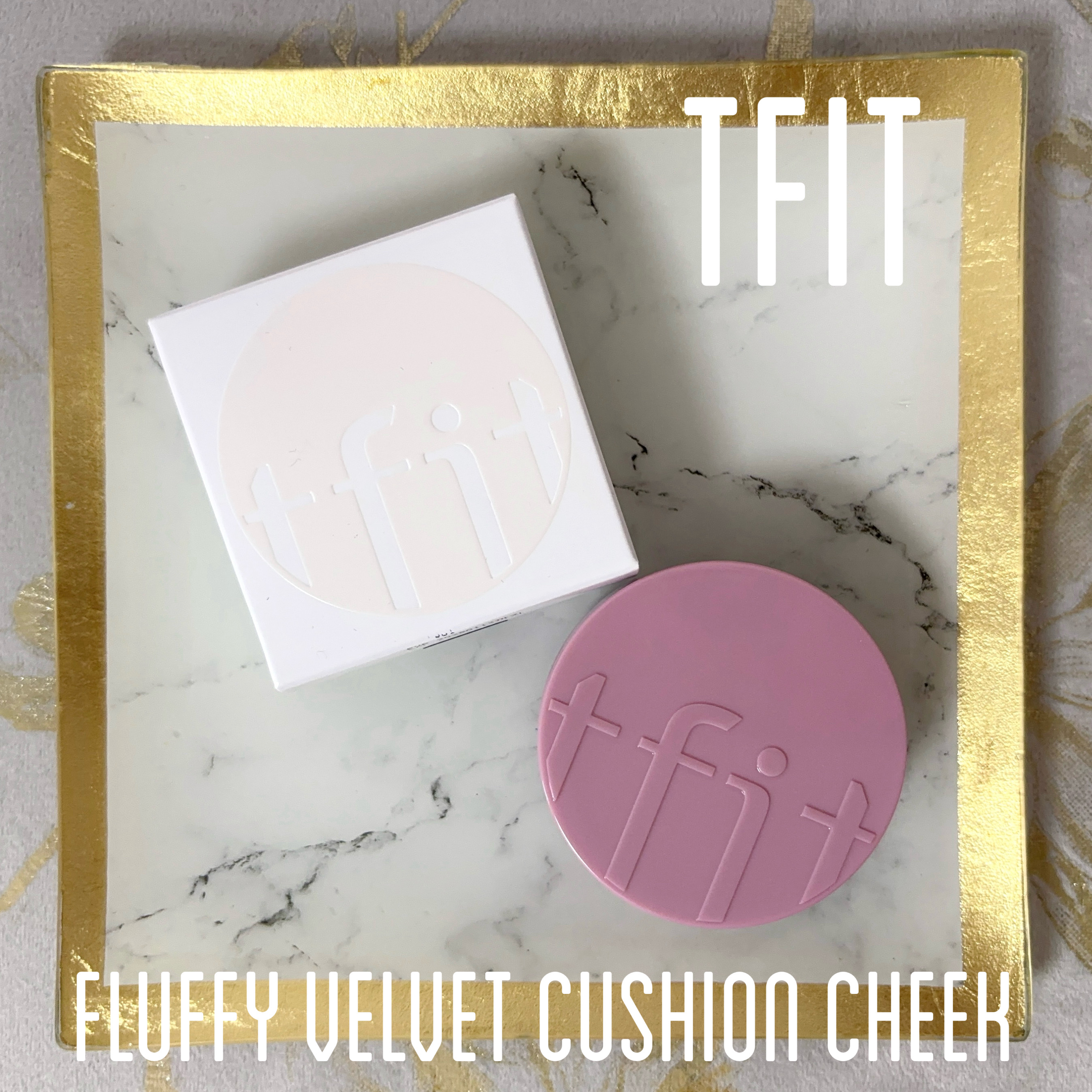 フラッフィーベルベットクッションチーク /TFIT/ジェル・クリームチークを使ったクチコミ（1枚目）