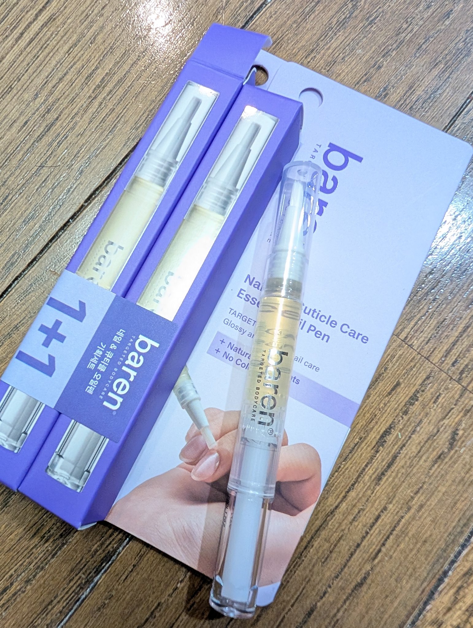 ネイル＆キューティクルケアエッセンスオイルペン/BAREN/ネイルオイル・トリートメントを使ったクチコミ（3枚目）