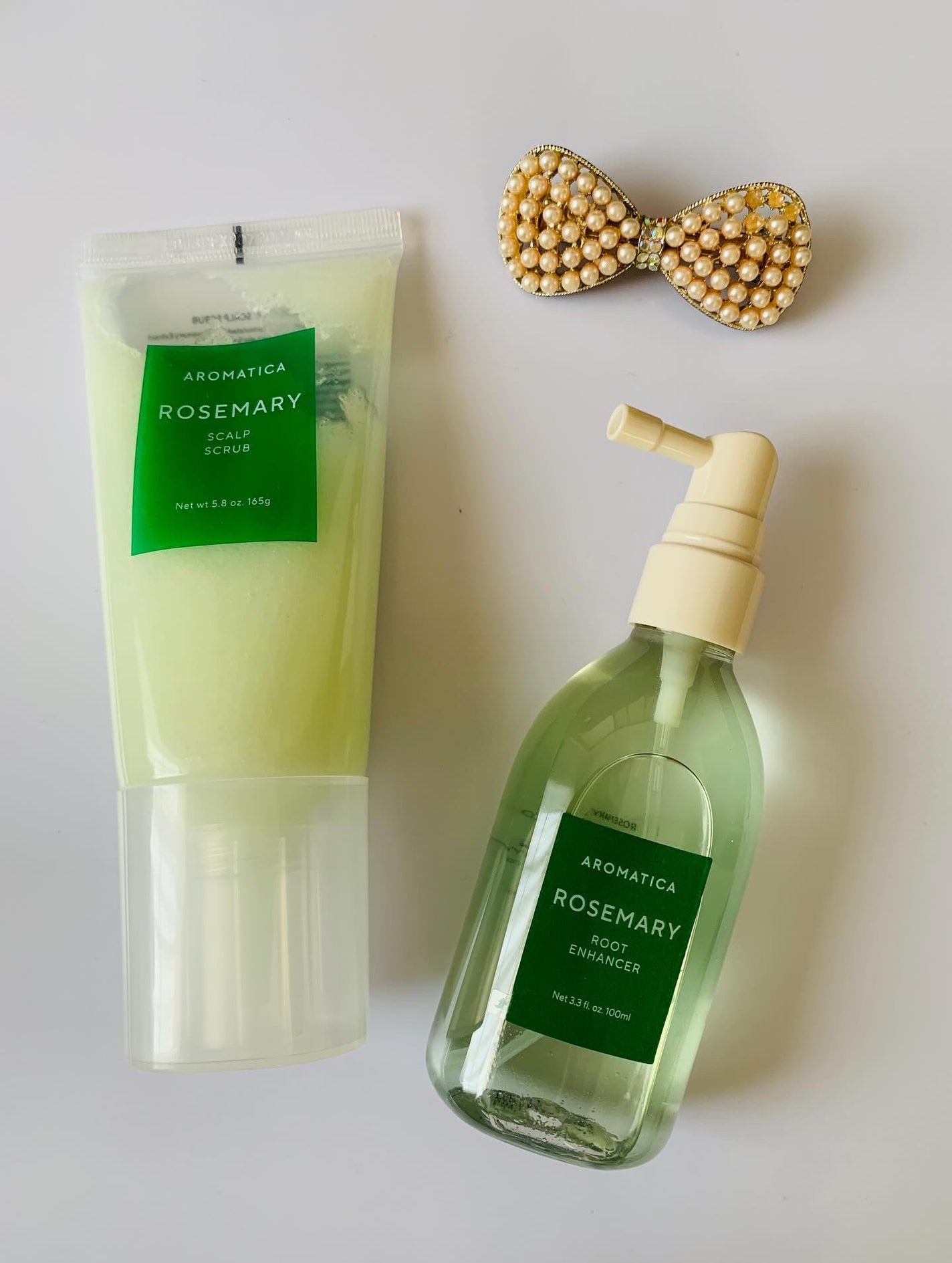 ローズマリー スカルプ スクラブ/AROMATICA/ヘッドスクラブを使ったクチコミ(1枚目)