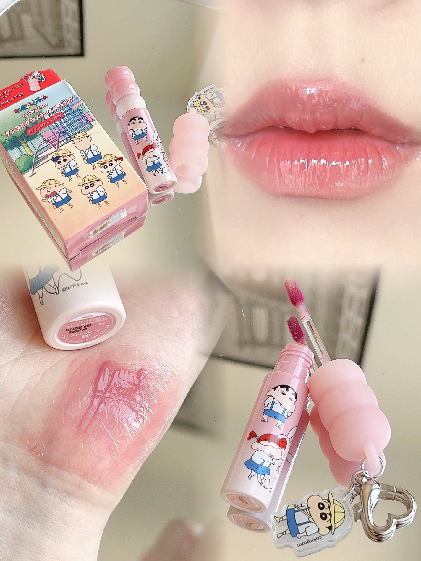 カラーグラム タンフルグラスティントミルク/Colorgram/リップティントを使ったクチコミ(7枚目)