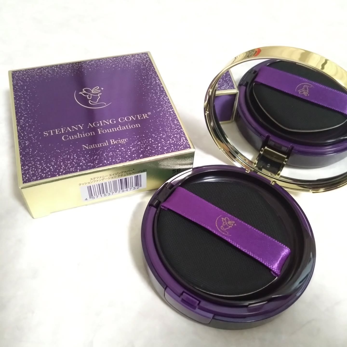 ステファニーエイジングカバー クッションファンデーション/STEFANY AGING COVER/クッションファンデーションを使ったクチコミ（1枚目）