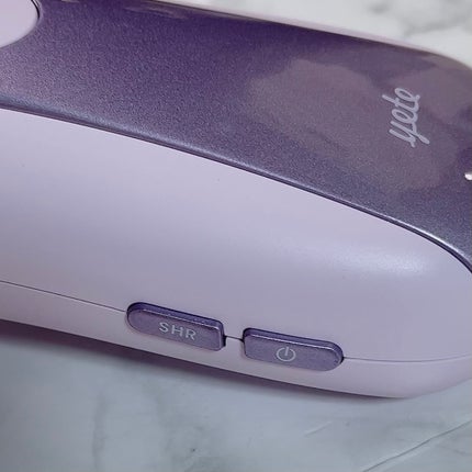 サファイア冷感SHR脱毛器/yete/家庭用脱毛器を使ったクチコミ(4枚目)