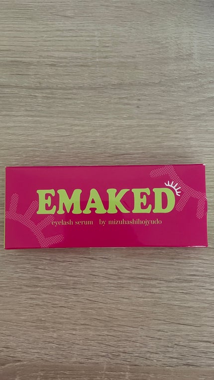 EMAKED(エマーキット)/水橋保寿堂製薬/まつげ美容液を使ったクチコミ(1枚目)