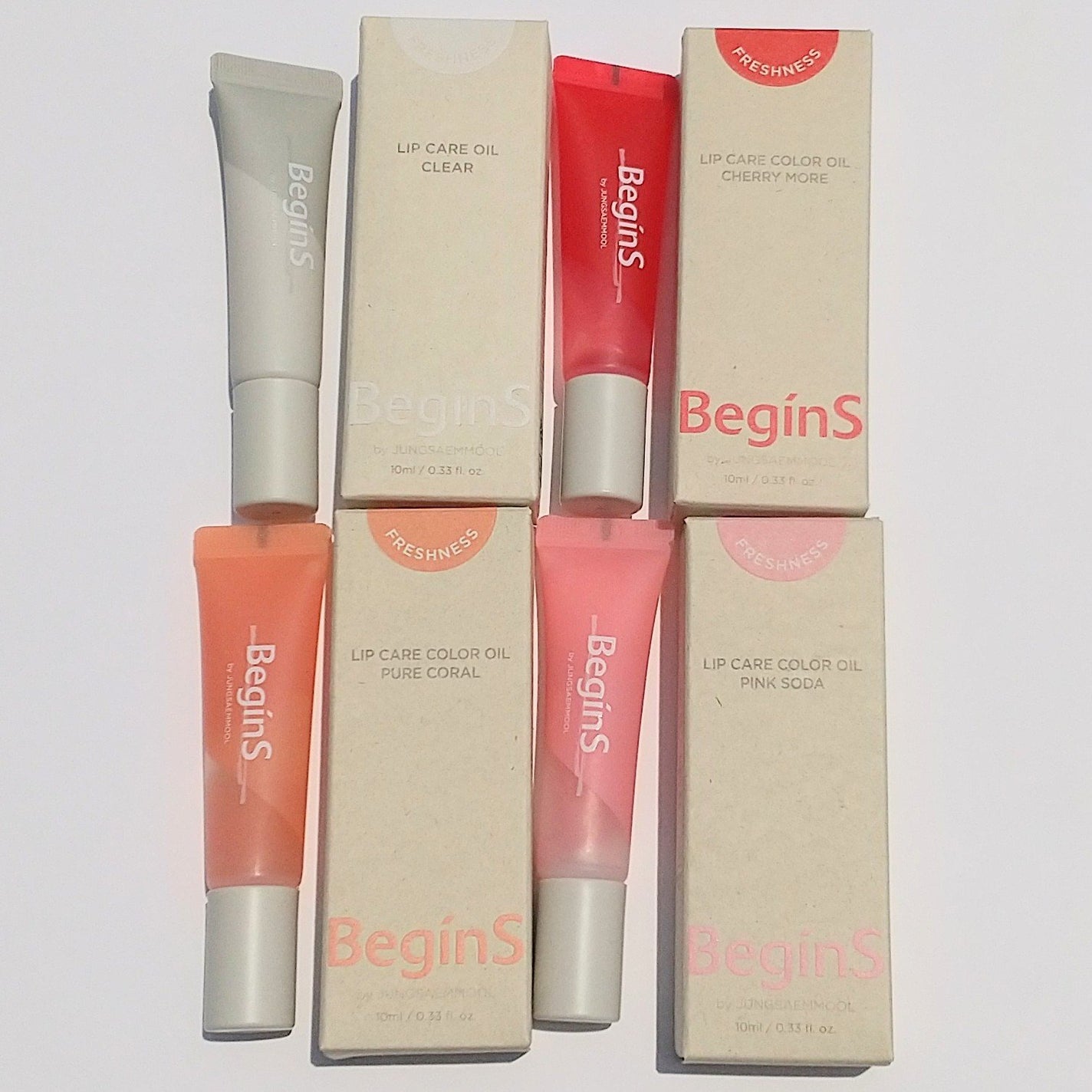 Lip Care Oil Clear/BeginS by JUNGSAEMMOOL/リップケアを使ったクチコミ(2枚目)