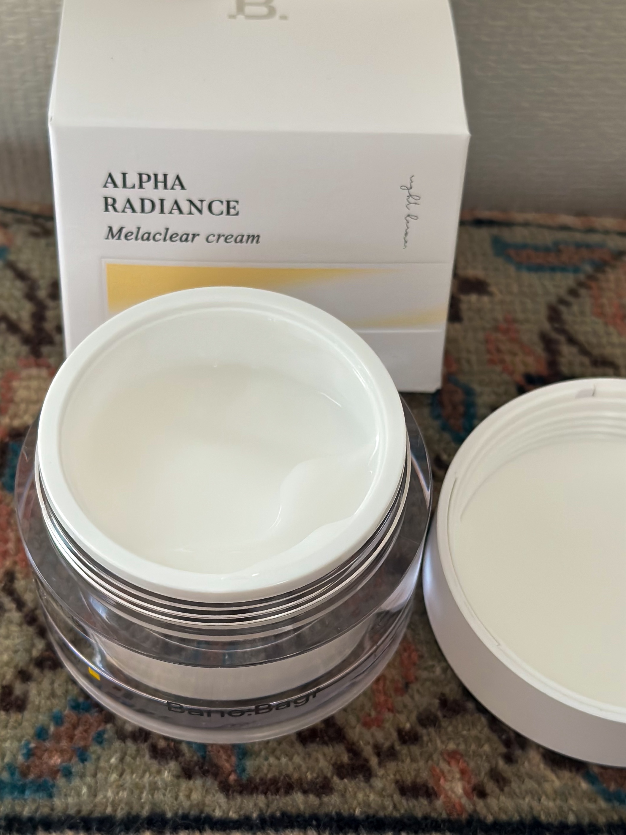 アルファラディアンスメラクリア クリーム/BANOBAGI/フェイスクリームを使ったクチコミ（3枚目）