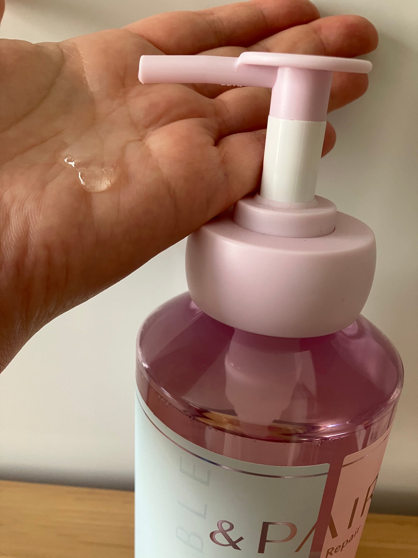 アンドペア コントロール リペア 2in1 シャンプー&ヘアトリートメント/&PAIR/市販シャンプーを使ったクチコミ(3枚目)