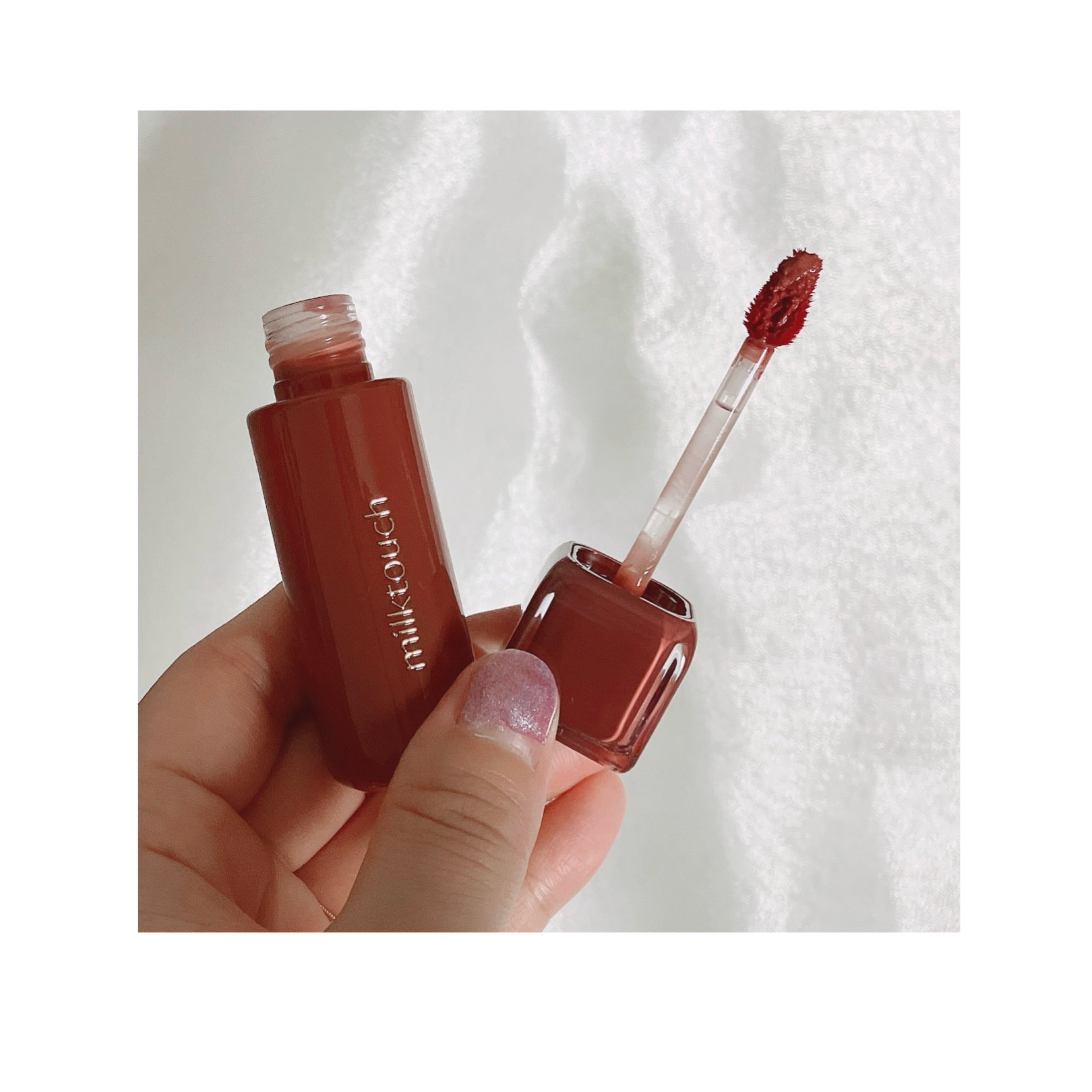 ジェリーフィットティンティッドグロウティント/Milk Touch/リップティントを使ったクチコミ（2枚目）