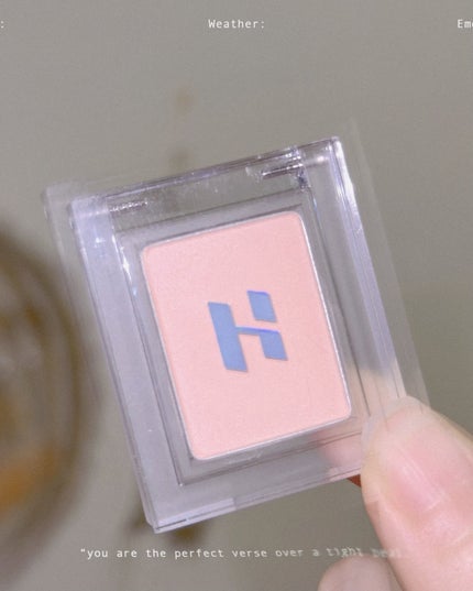 マイフェイブピースアイシャドウ/HOLIKA HOLIKA/単色アイシャドウを使ったクチコミ(4枚目)