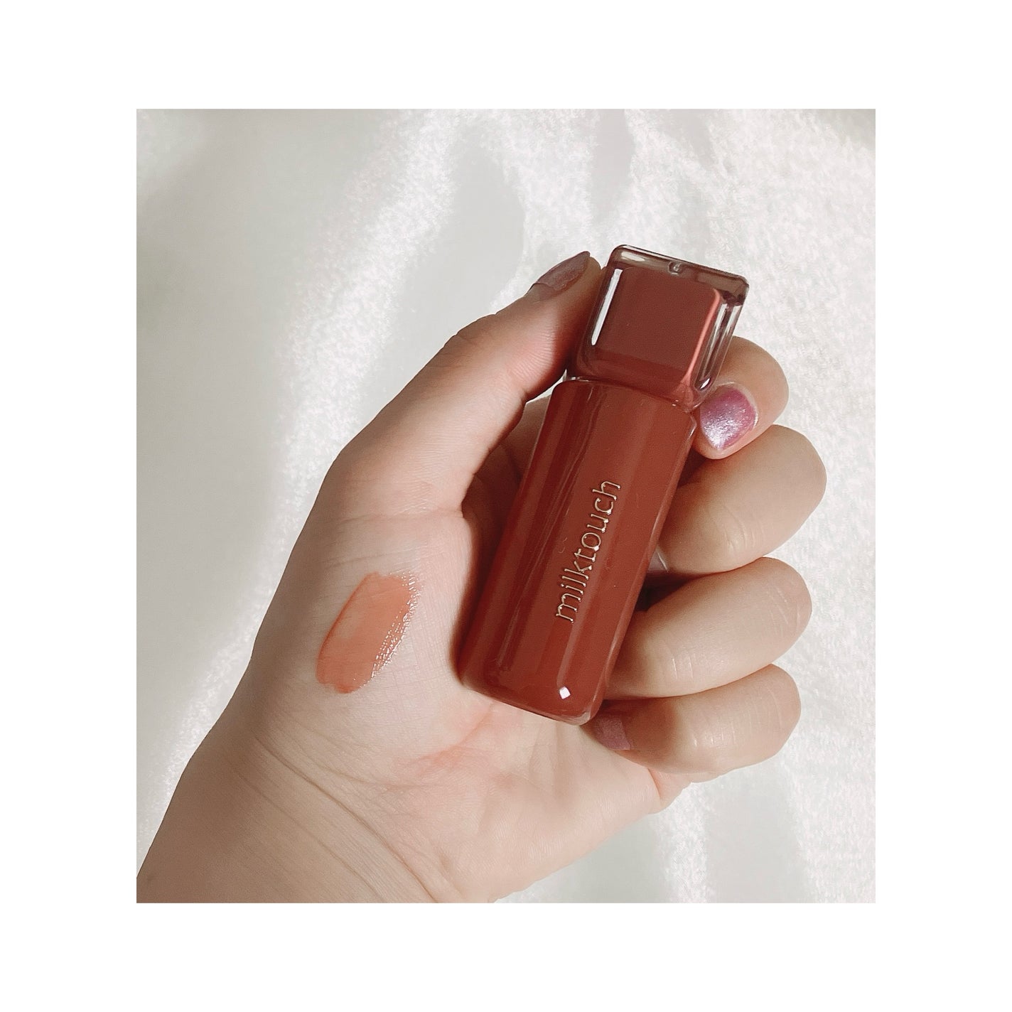 ジェリーフィットティンティッドグロウティント/Milk Touch/リップティントを使ったクチコミ(3枚目)