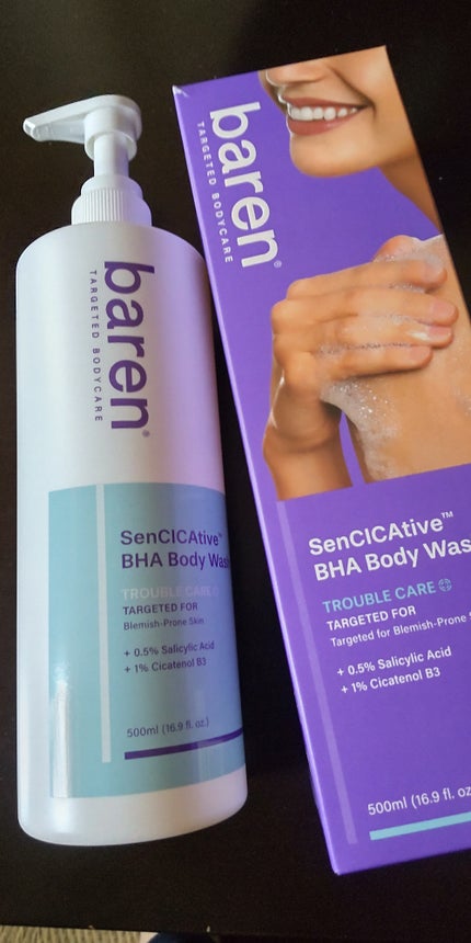 SenCICAtive BHA ボディウォッシュ/BAREN/ボディソープを使ったクチコミ(1枚目)