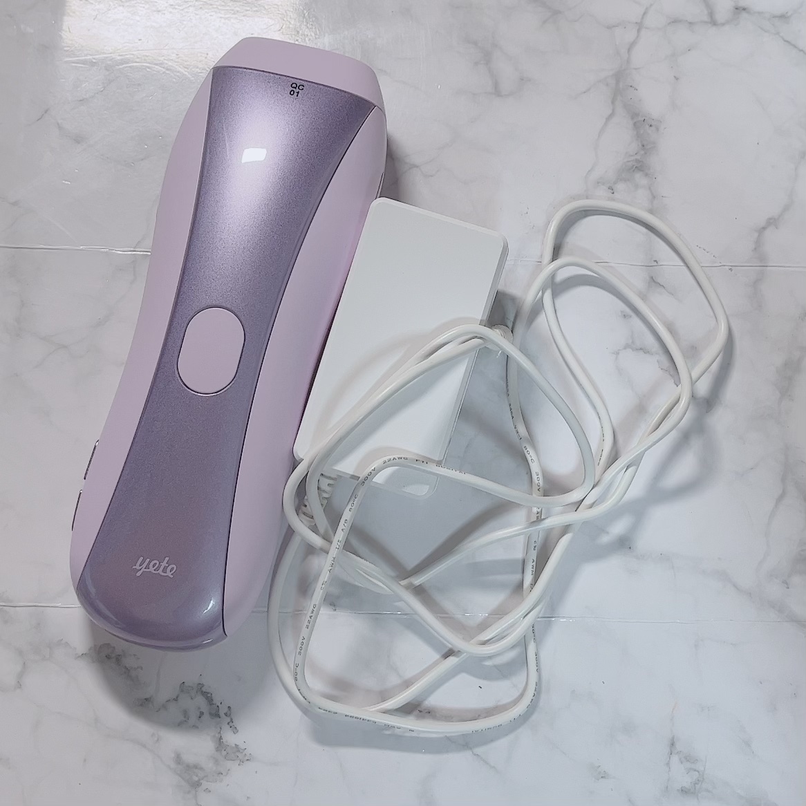 サファイア冷感SHR脱毛器/yete/家庭用脱毛器を使ったクチコミ（2枚目）