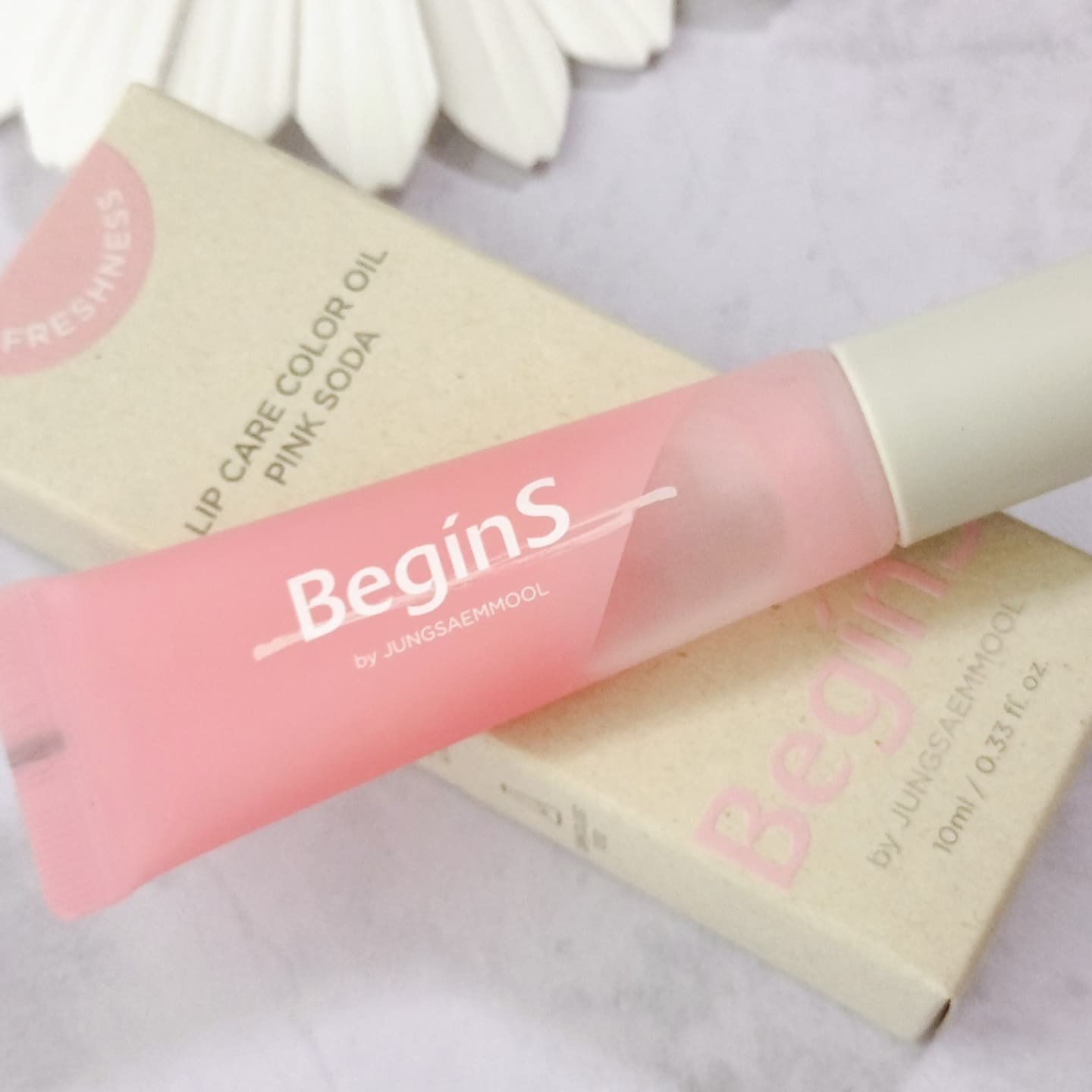 Lip Care Oil Clear/BeginS by JUNGSAEMMOOL/リップケアを使ったクチコミ（3枚目）