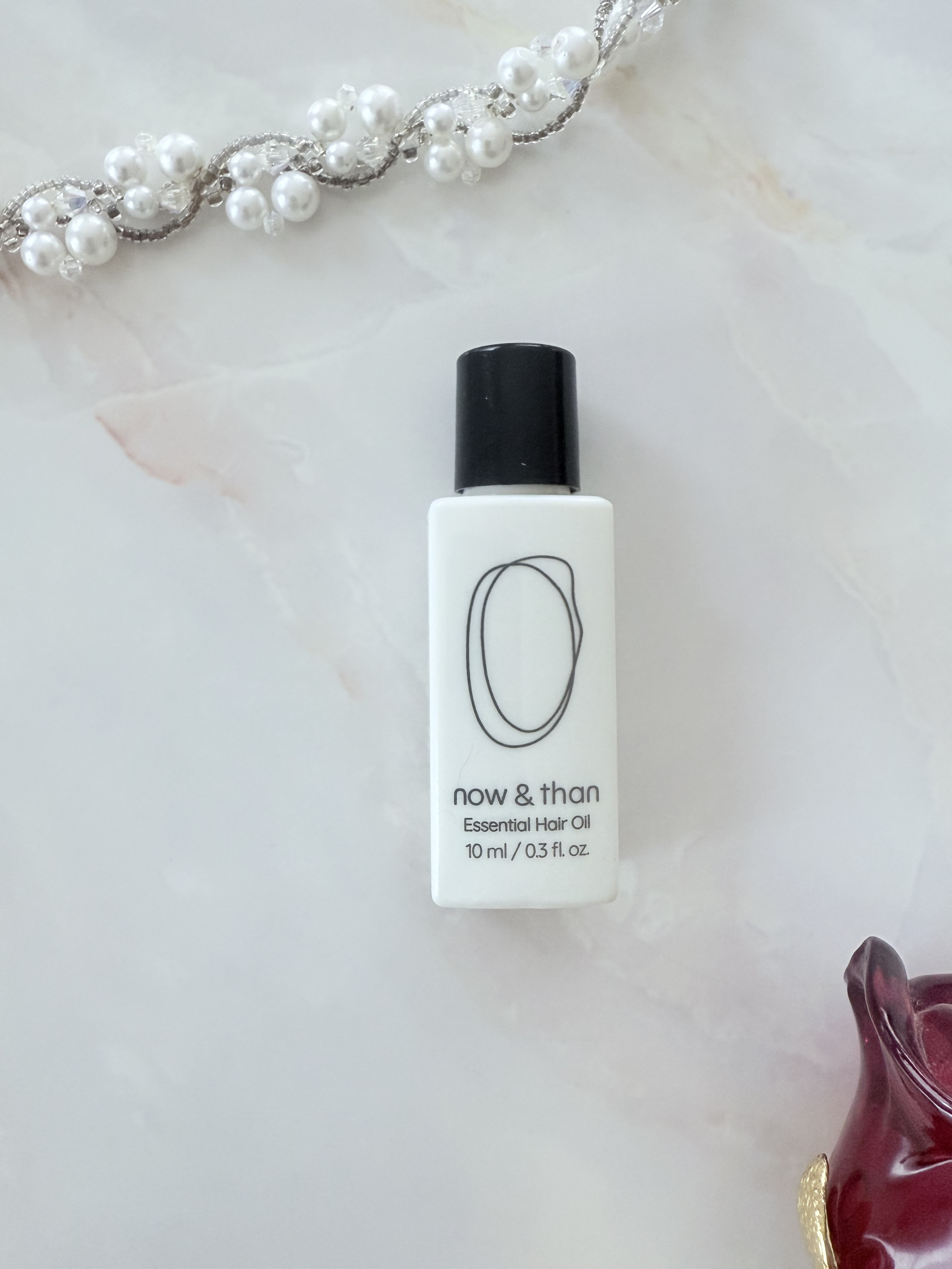 ナウアンドダン エッセンシャルヘアオイル ミニ 10ml/now & than（ナウアンドダン）/ヘアオイルを使ったクチコミ（1枚目）