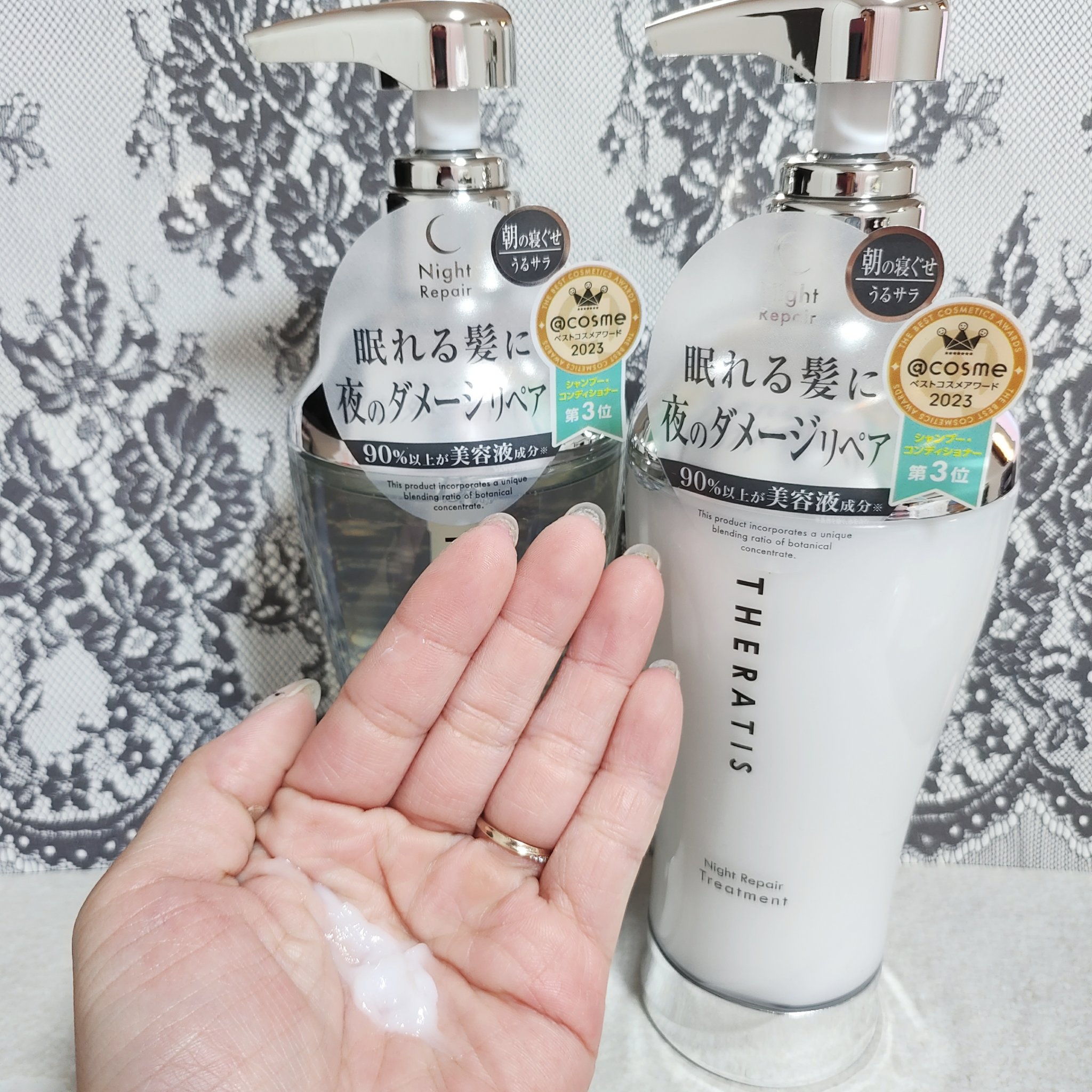 アンドペア コントロール リペア 2in1 シャンプー＆ヘアトリートメント/&PAIR/市販シャンプーを使ったクチコミ（3枚目）