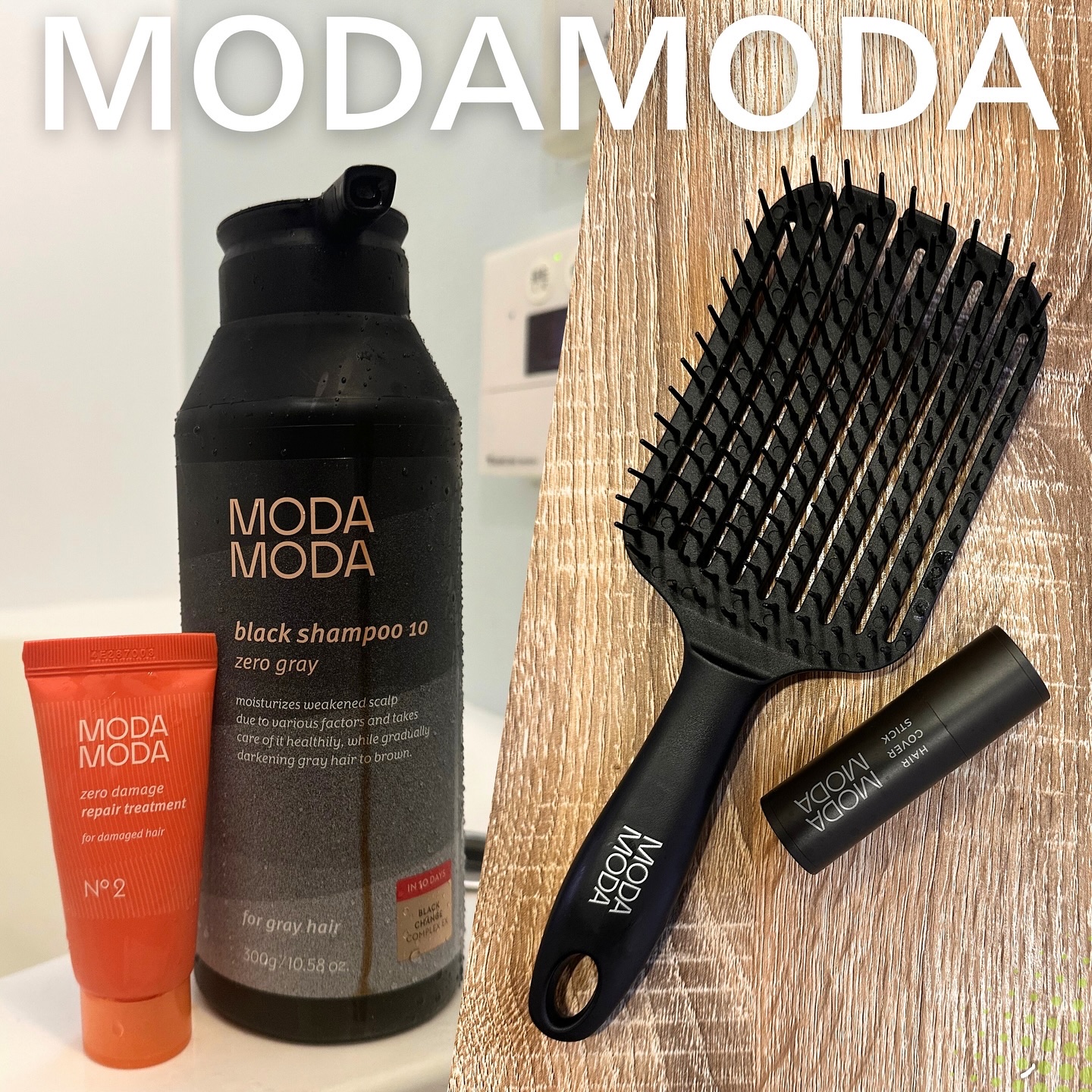 モダモダゼログレイシャンプー/MODAMODA/市販シャンプーを使ったクチコミ（1枚目）