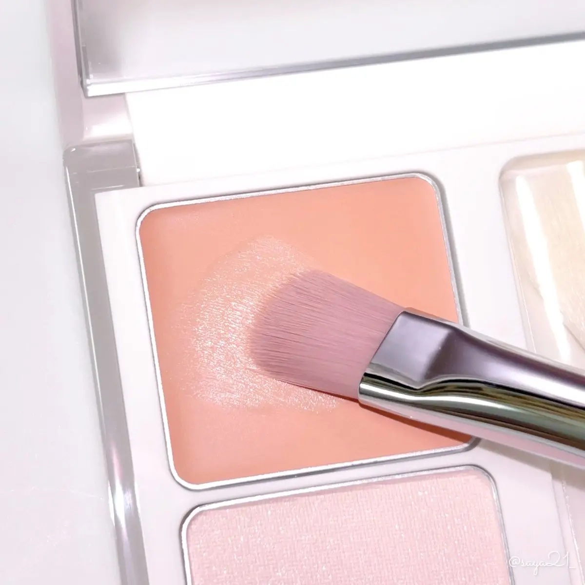 ウォンジョンヨ アーティストタッチブラシ #01/Wonjungyo/メイクブラシを使ったクチコミ（2枚目）