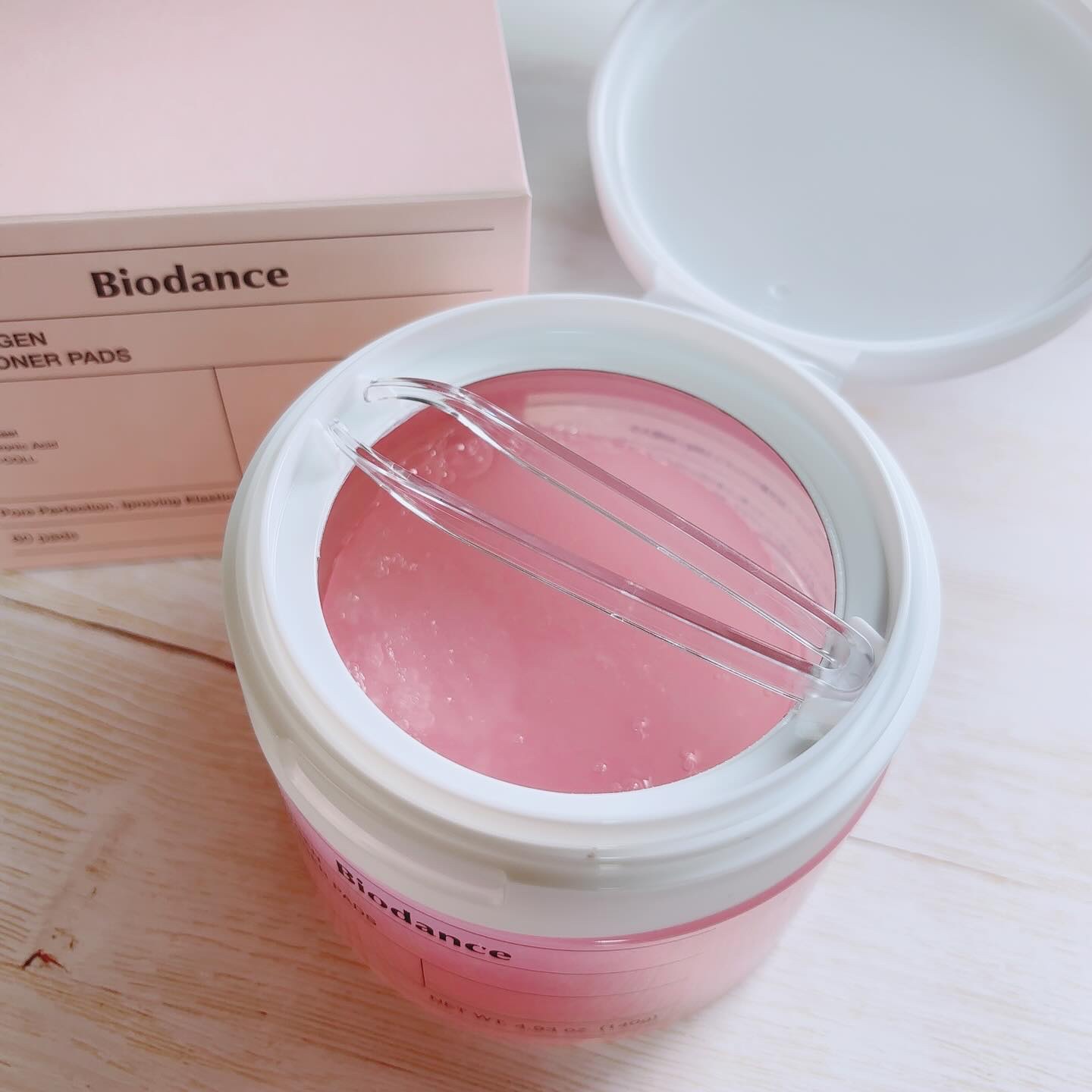 コラーゲンゲルトナーパッド/Biodance/トナーパッドを使ったクチコミ（3枚目）