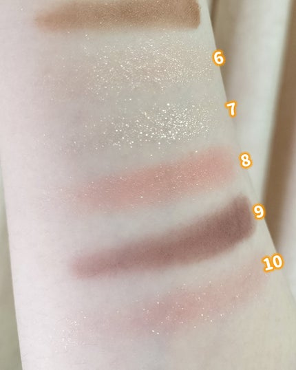 ライトオンアイズシャドウパレット/ルミル/アイシャドウパレットを使ったクチコミ(6枚目)