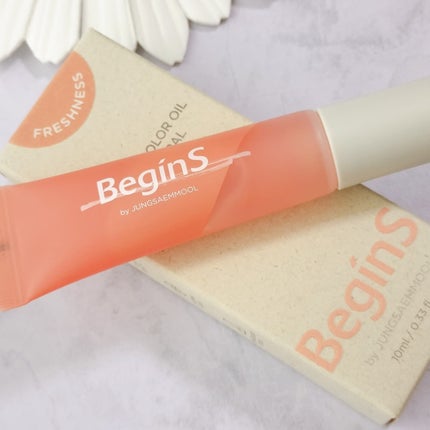 Lip Care Oil Clear/BeginS by JUNGSAEMMOOL/リップケアを使ったクチコミ(4枚目)