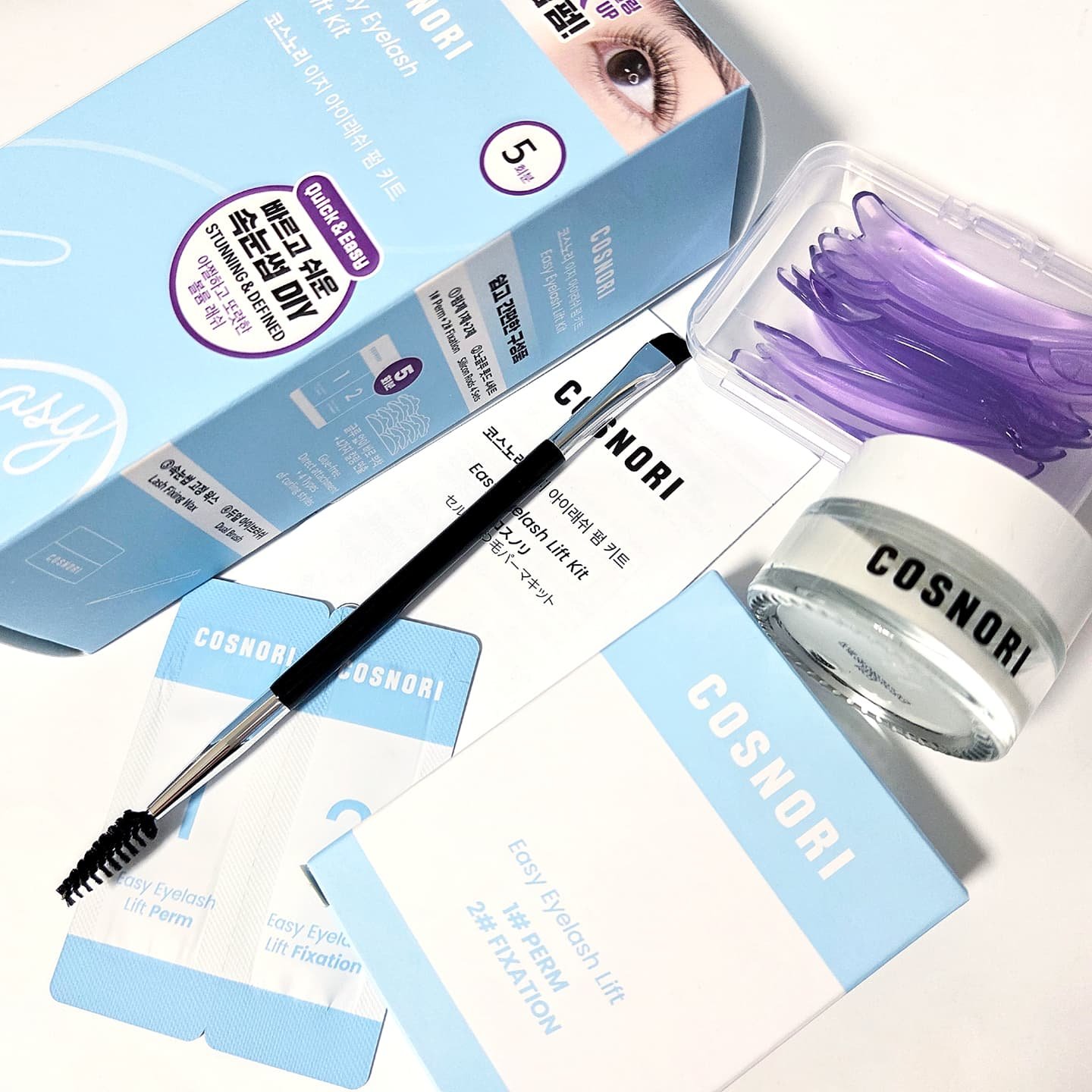 イージーアイラッシュリフトキット/COSNORI/その他キットセットを使ったクチコミ（2枚目）