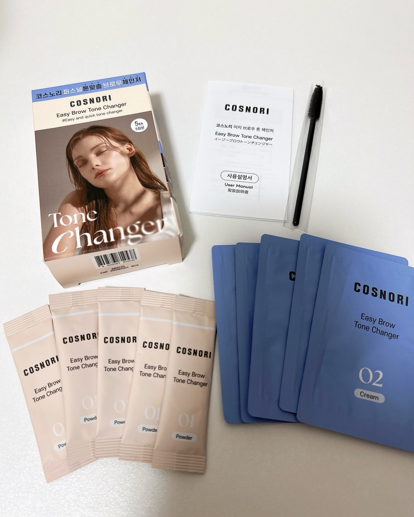 イージーブロウトーンチェンジャー/COSNORI/その他アイブロウを使ったクチコミ（2枚目）
