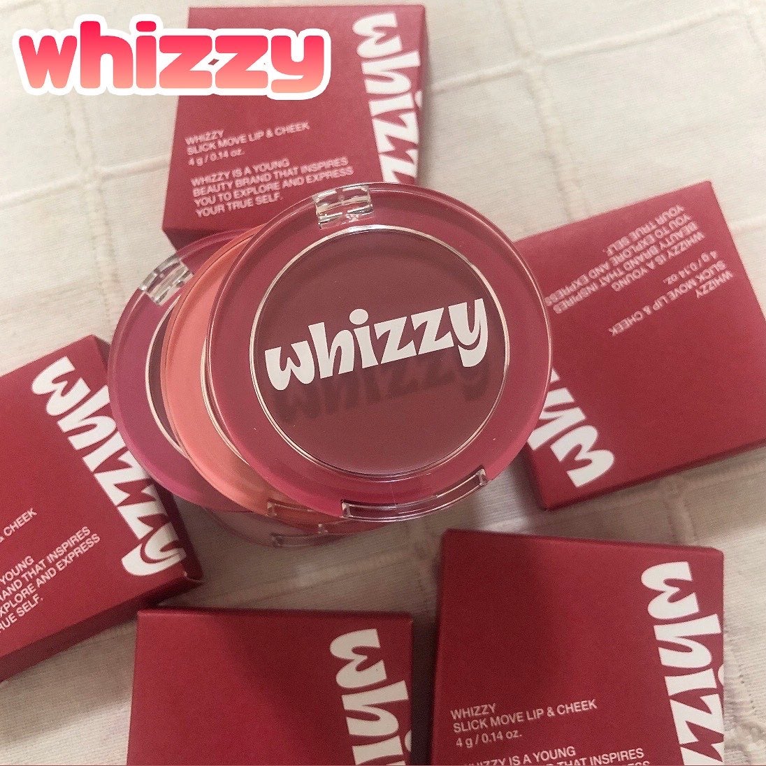 SLICK MOVE LIP&CHEEK/WHIZZY/ジェル・クリームチークを使ったクチコミ(4枚目)