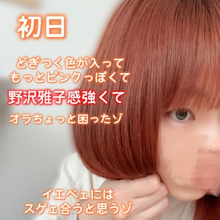 リーゼ ティントカラージェル/リーゼ/ヘアカラーを使ったクチコミ(2枚目)