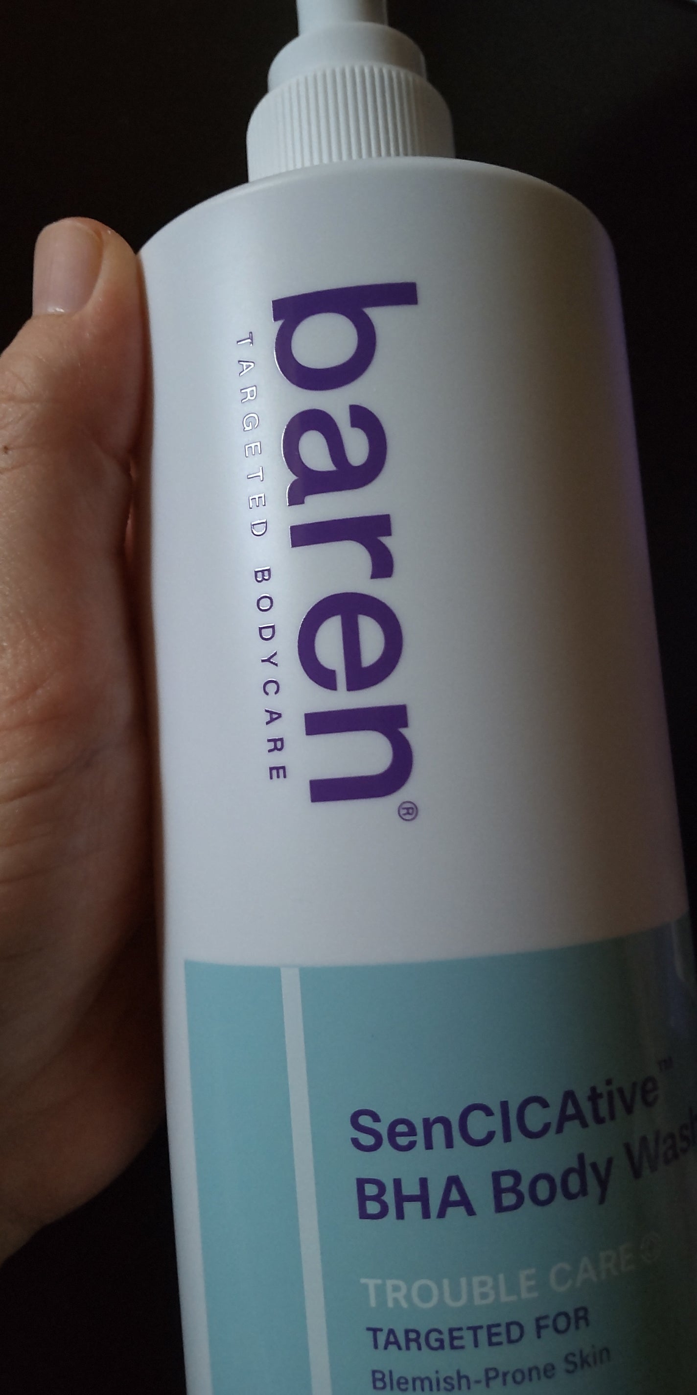 SenCICAtive BHA ボディウォッシュ/BAREN/ボディソープを使ったクチコミ(2枚目)