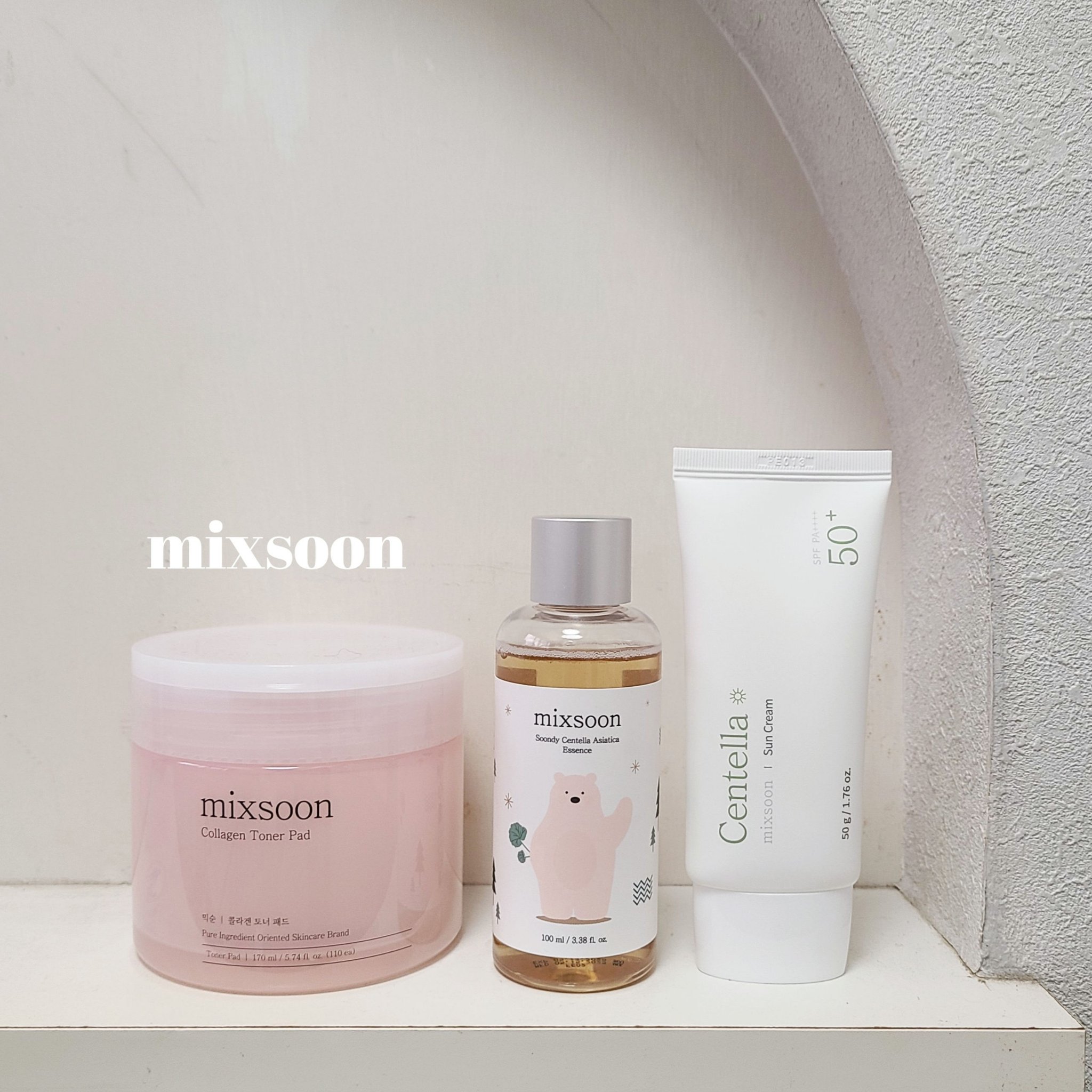 センテラ サンクリーム/mixsoon/日焼け止めクリームを使ったクチコミ（1枚目）