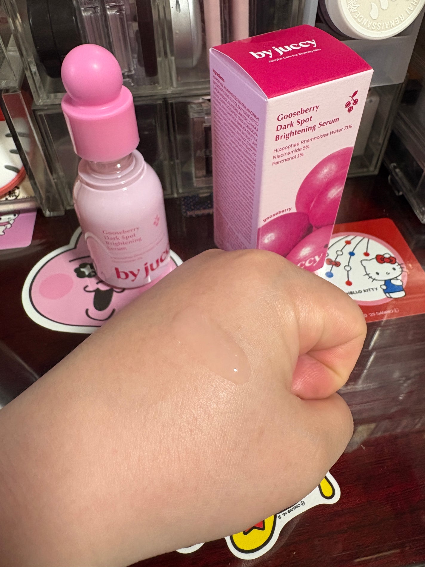 Gooseberry Dark Spot Brightening Serum/By Juccy/美容液を使ったクチコミ(3枚目)