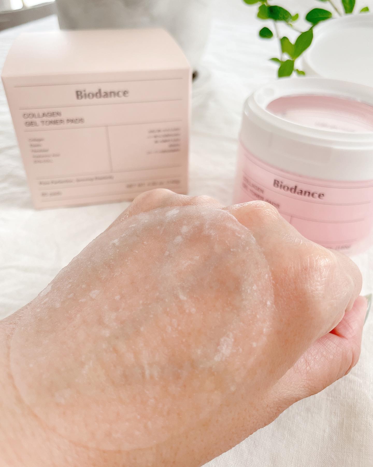 コラーゲンゲルトナーパッド/Biodance/トナーパッドを使ったクチコミ（3枚目）