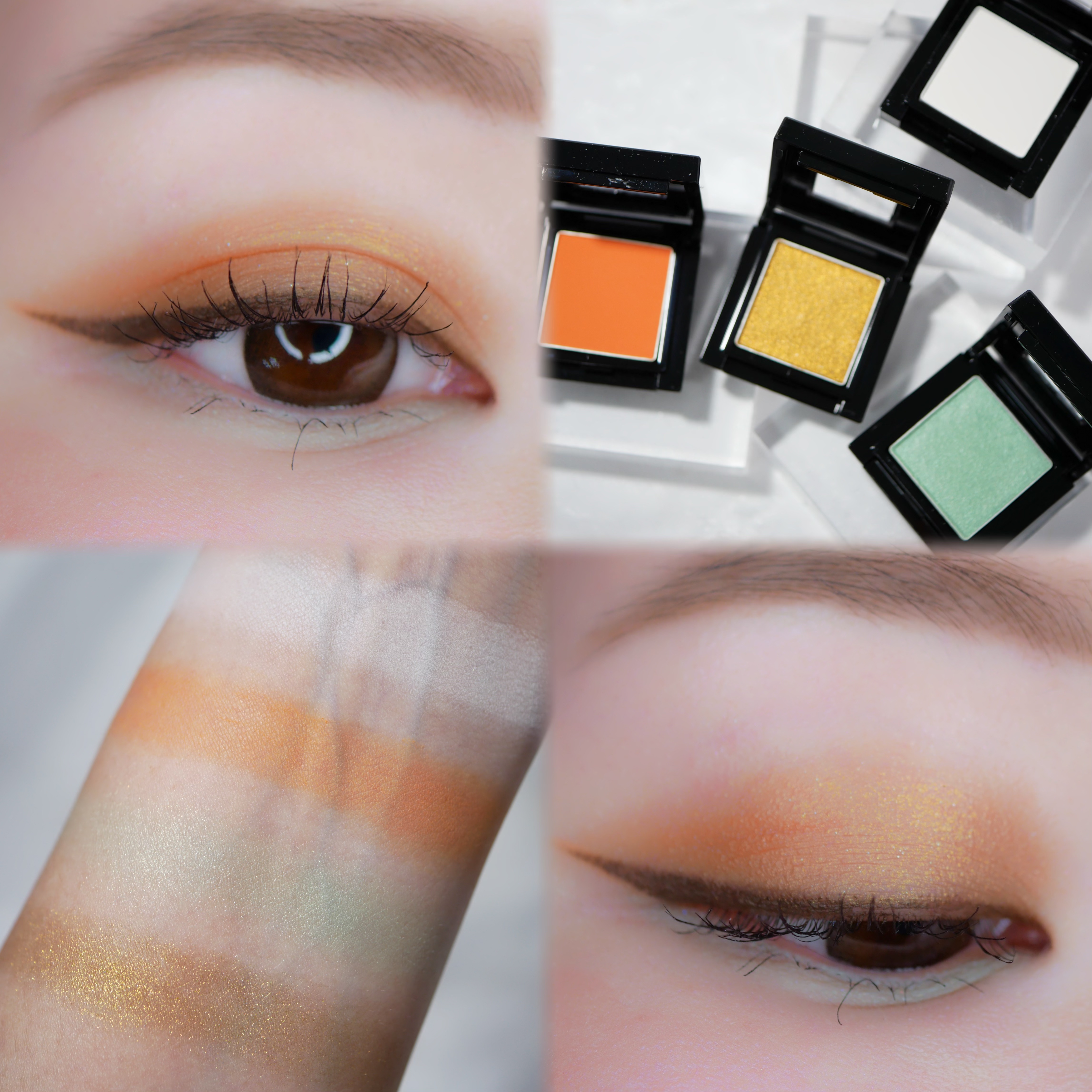 ヴィセ アヴァン シングルアイカラー 050 AMBER GOLD/Visée/単色アイシャドウを使ったクチコミ（1枚目）