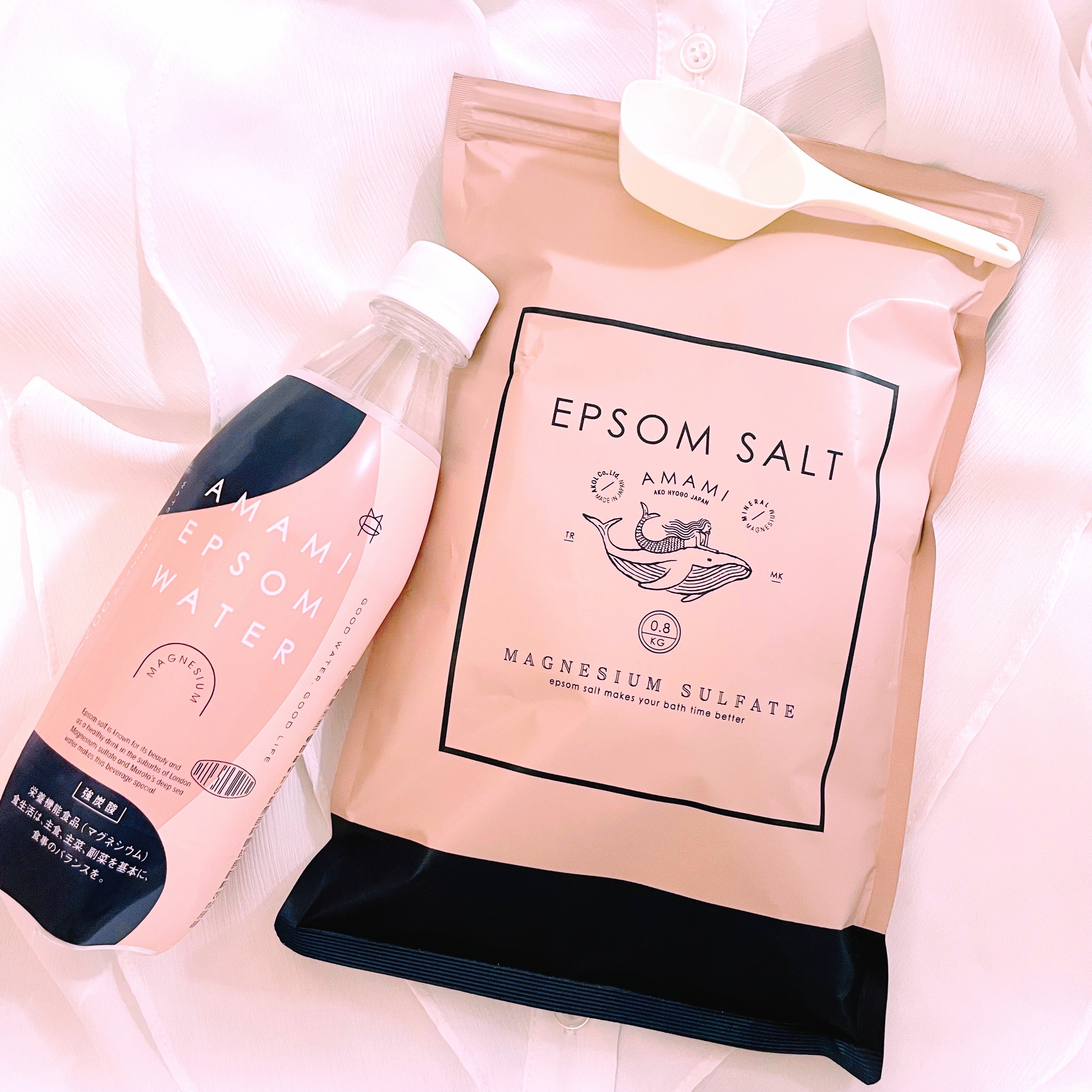 EPSOM WATER/AMAMI/ミネラルウォーターを使ったクチコミ（1枚目）