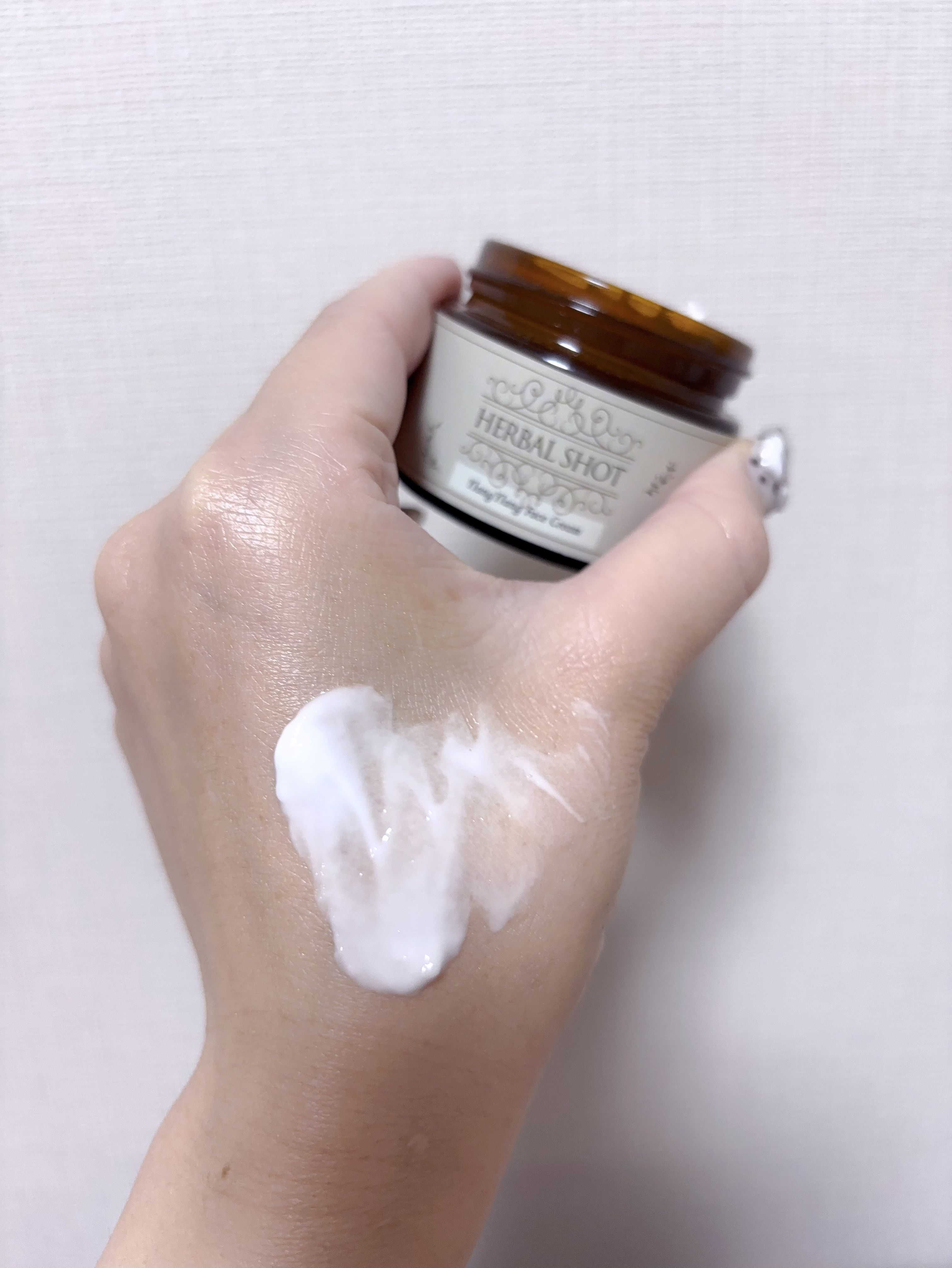 さらっとしっとり濃密美容クリーム（イランイラン）/Herbal Shot/フェイスクリームを使ったクチコミ（2枚目）