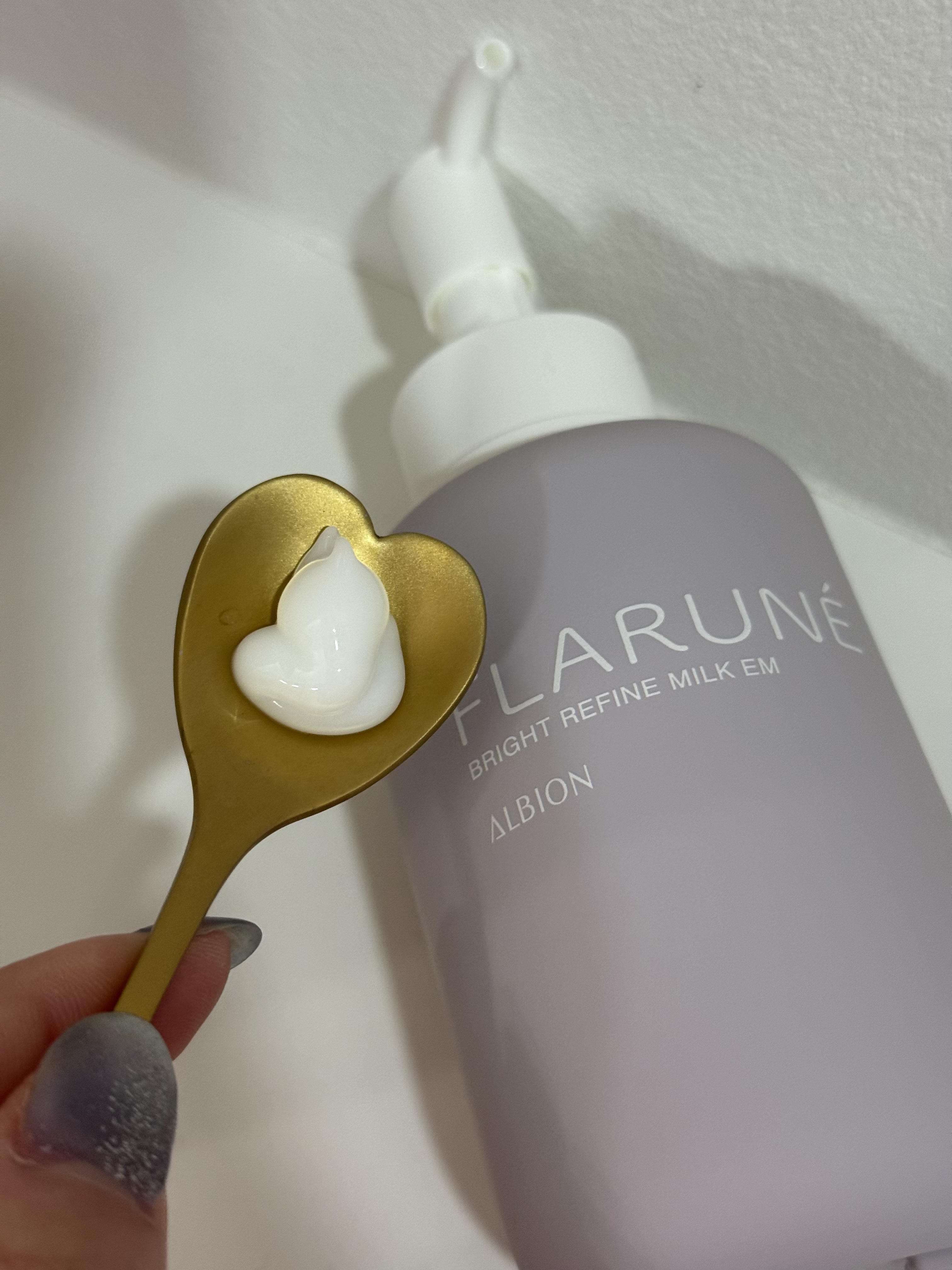 フラルネ ブライトリファイン ミルク EM/ALBION/乳液を使ったクチコミ（2枚目）